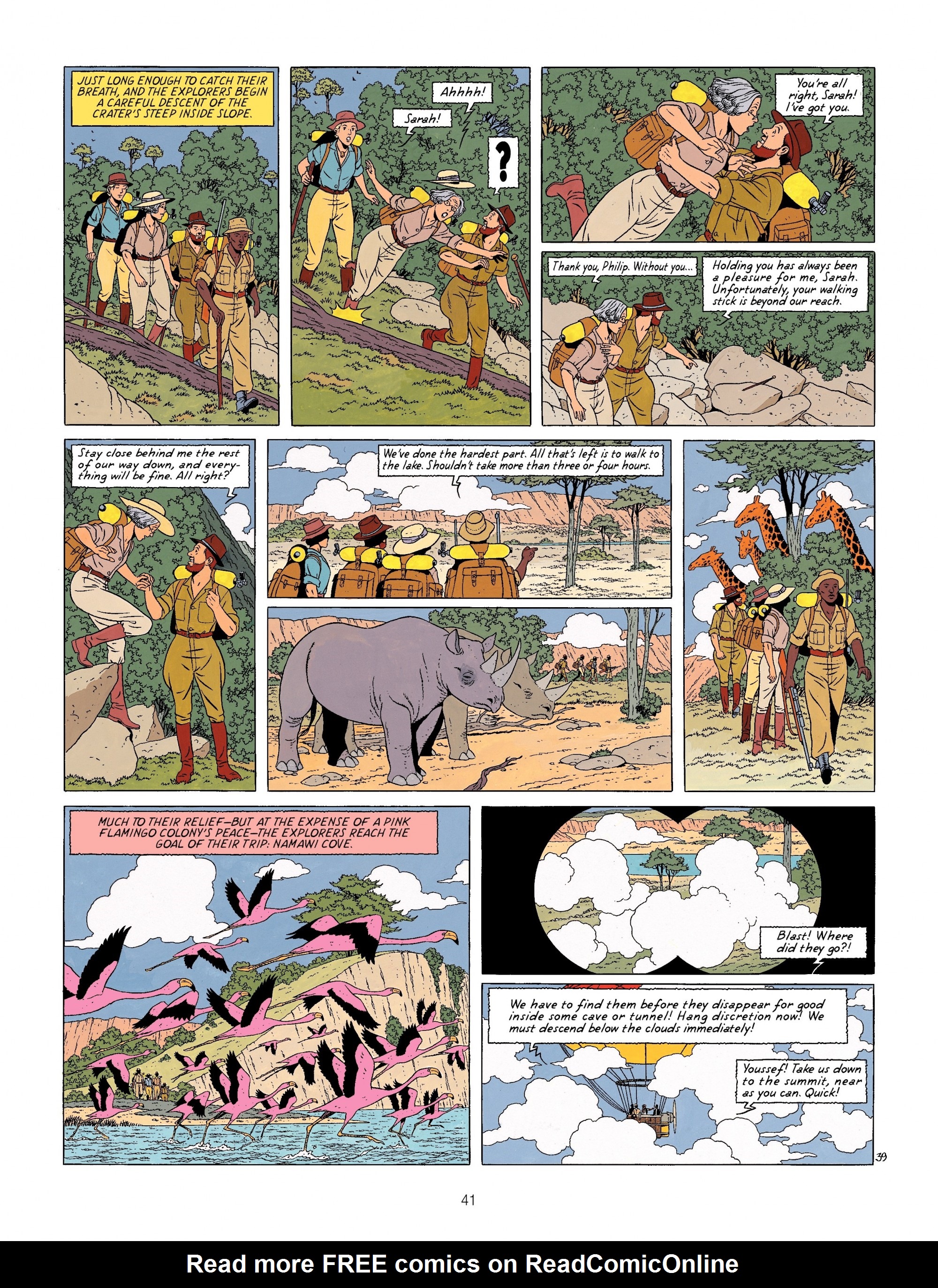 Read online Blake & Mortimer comic -  Issue #11 - 41