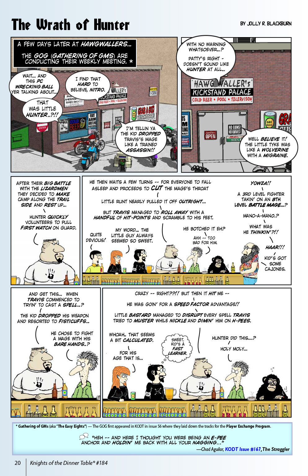 Read online Knights of the Dinner Table comic -  Issue #184 - 22