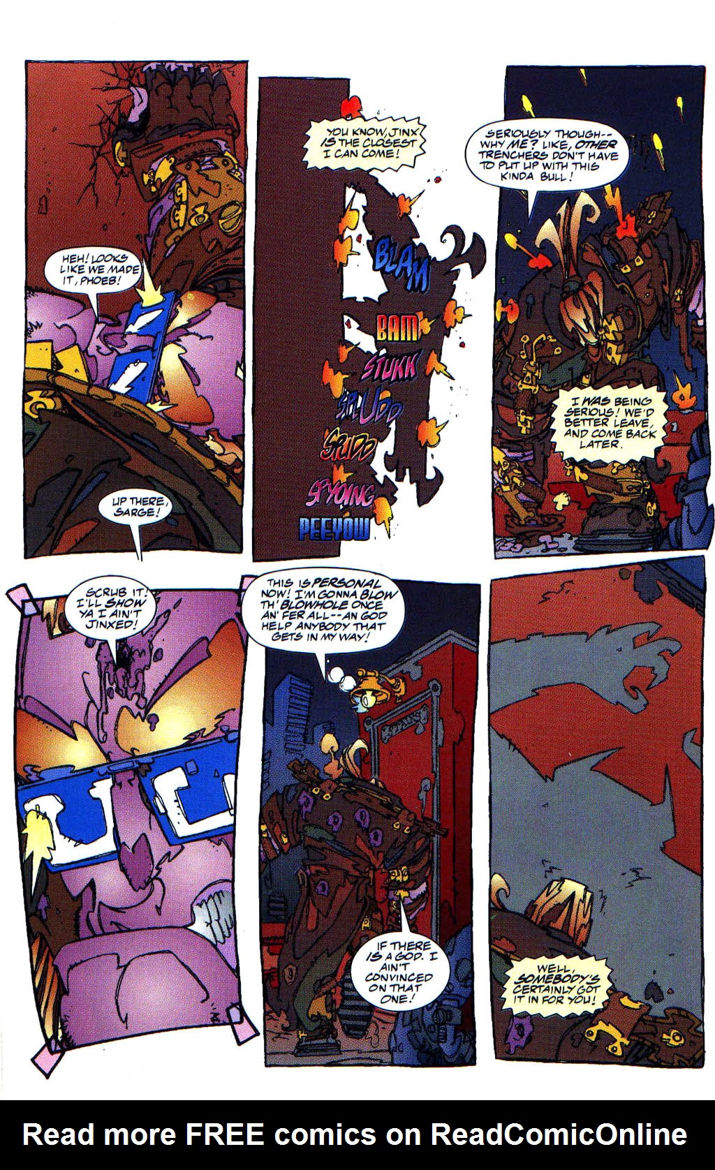 Read online Images of ShadowHawk comic -  Issue #1 - 23