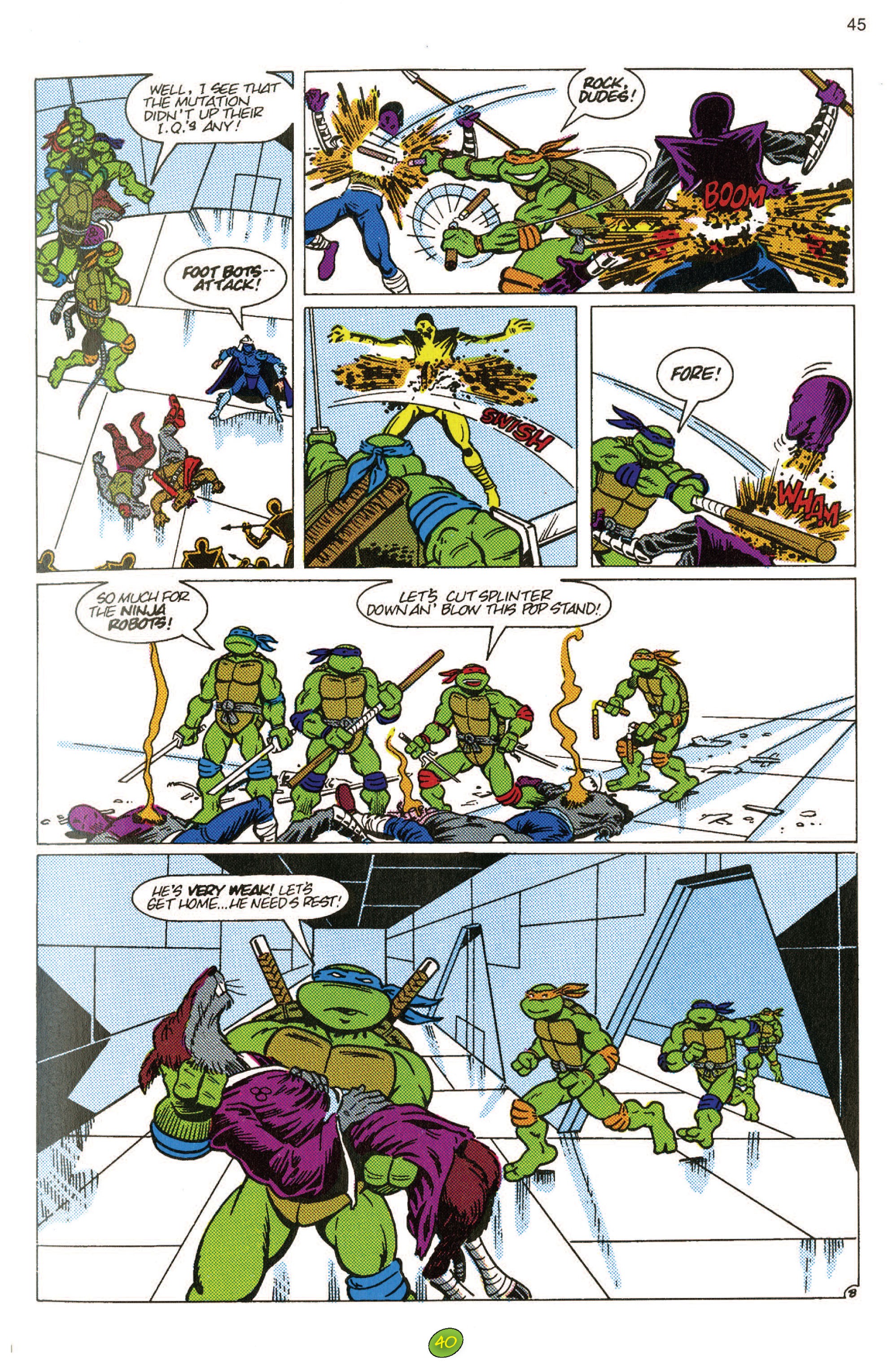 Read online Teenage Mutant Ninja Turtles 100-Page Spectacular comic -  Issue # TPB - 42