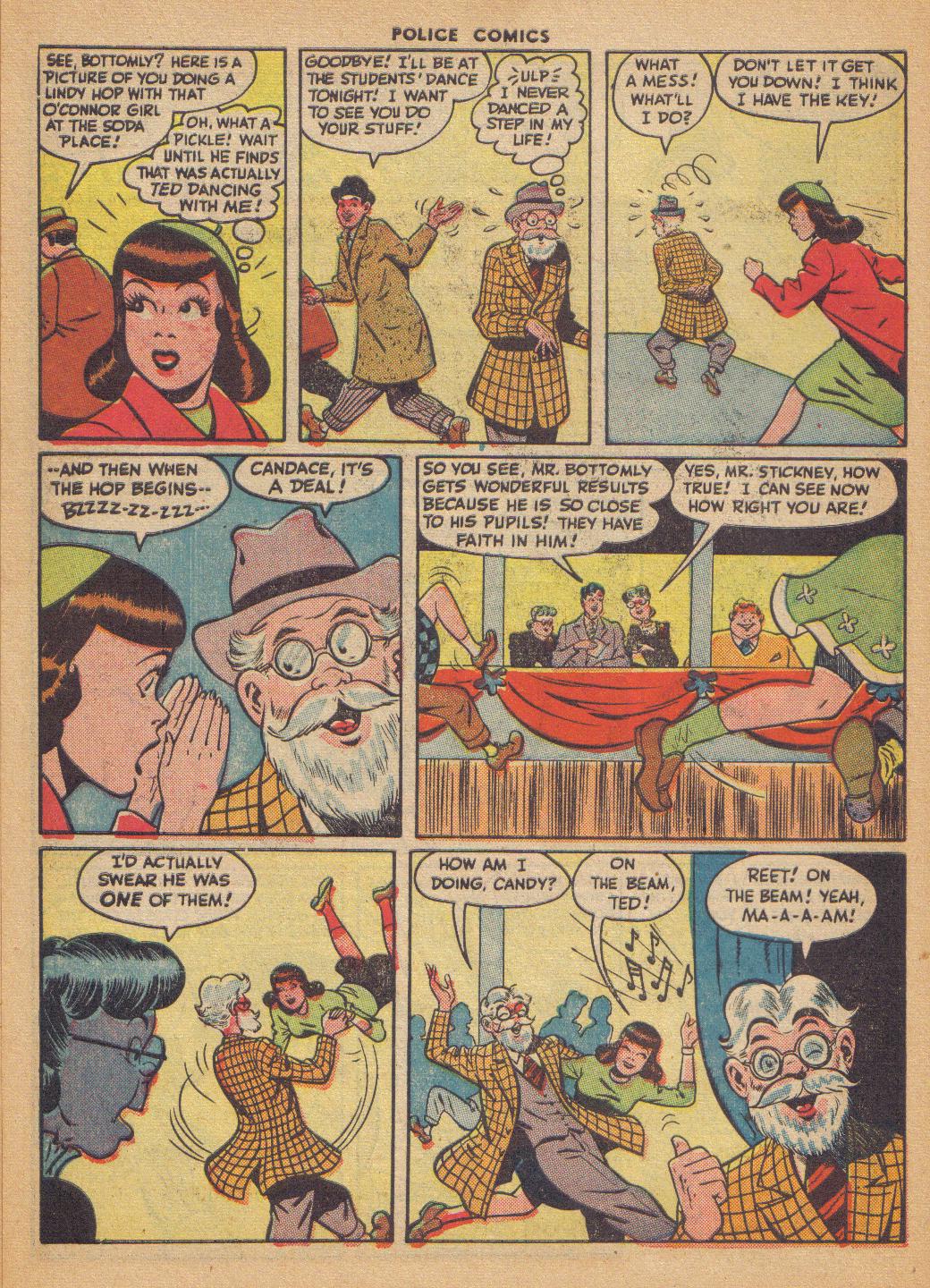 Read online Police Comics comic -  Issue #54 - 50