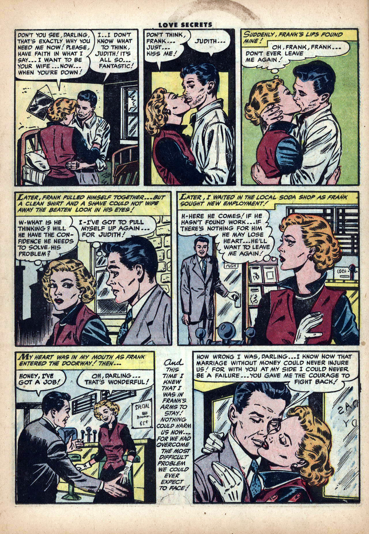 Read online Love Secrets (1953) comic -  Issue #39 - 11