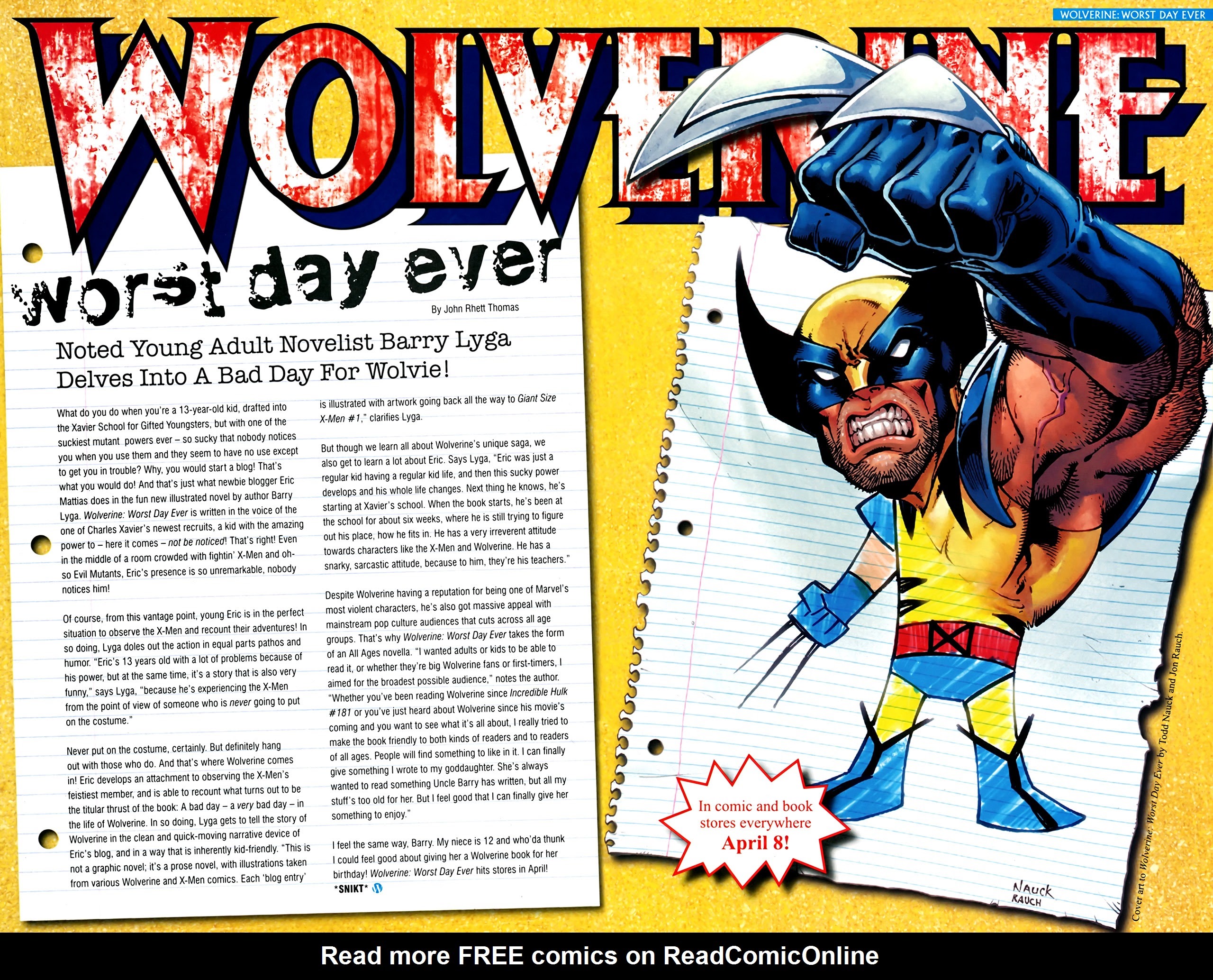 Read online Marvel Spotlight: Wolverine comic -  Issue # Full - 26