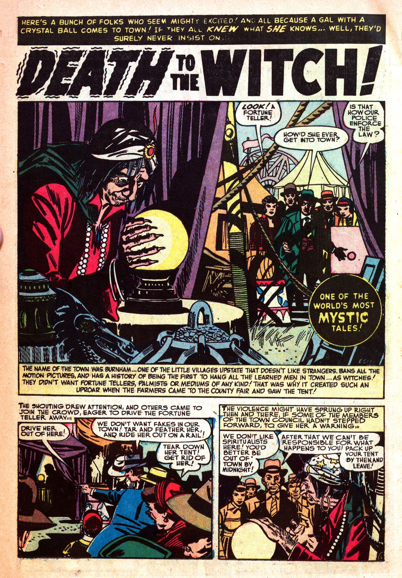 Read online Mystic (1951) comic -  Issue #32 - 22