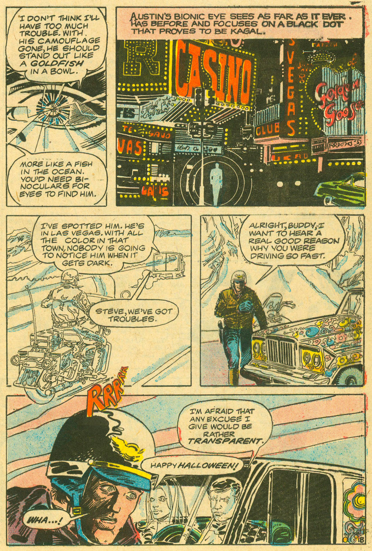 Read online The Six Million Dollar Man [comic] comic -  Issue #5 - 25