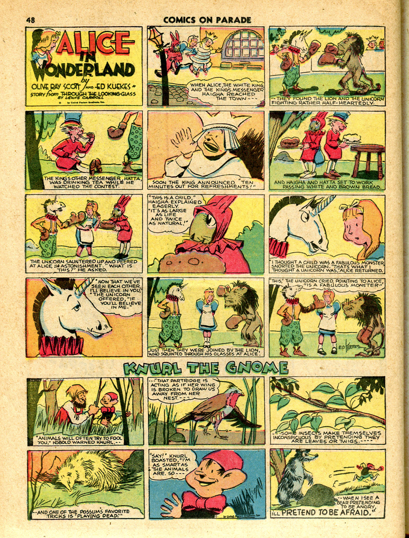 Read online Comics on Parade comic -  Issue #25 - 50