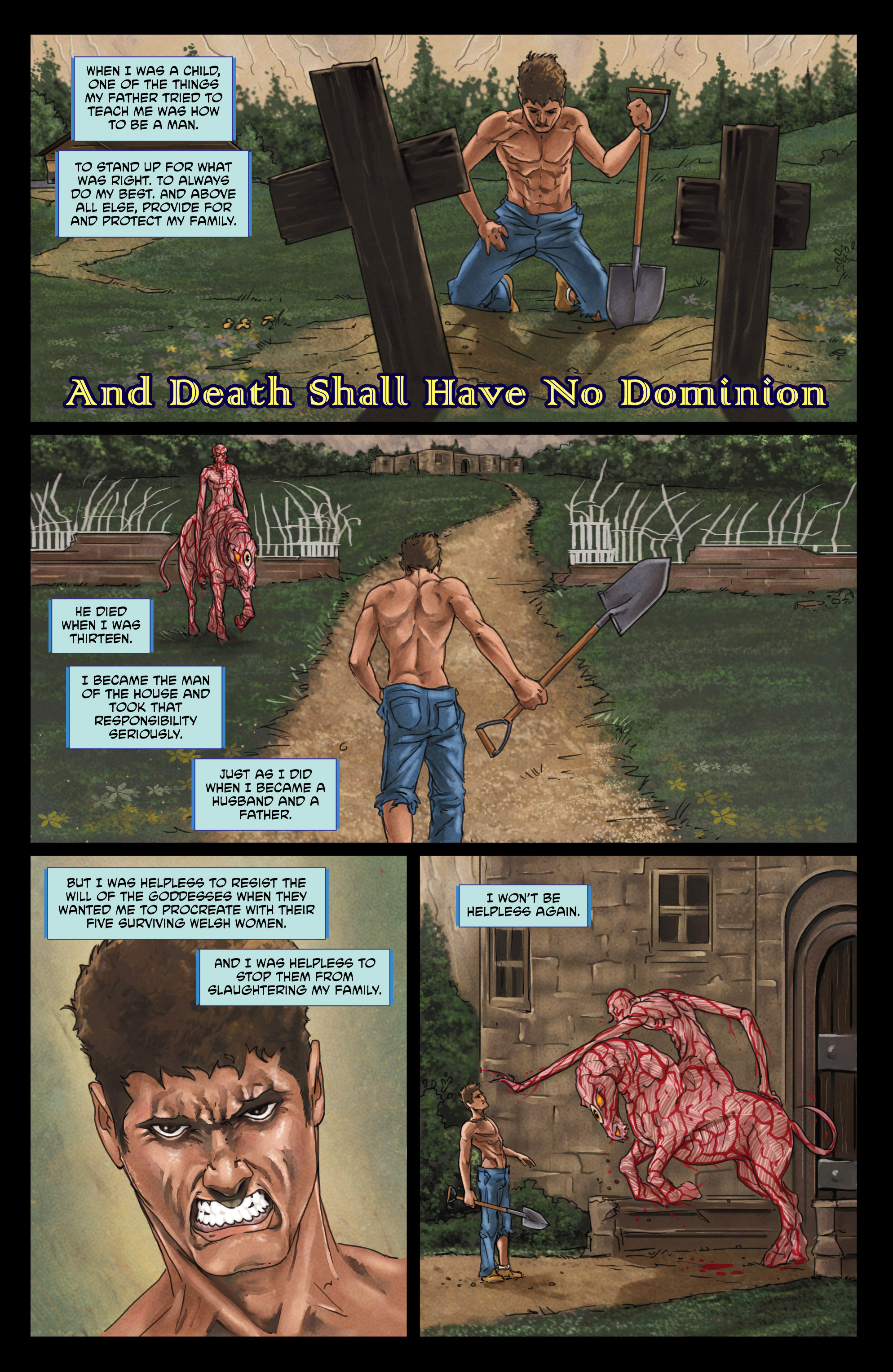 Read online God Is Dead comic -  Issue #44 - 19