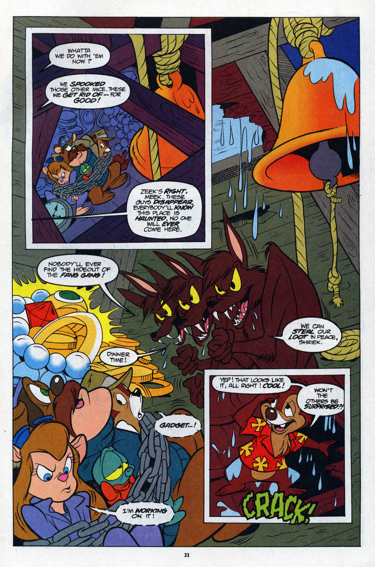 Read online The Disney Afternoon comic -  Issue #9 - 20