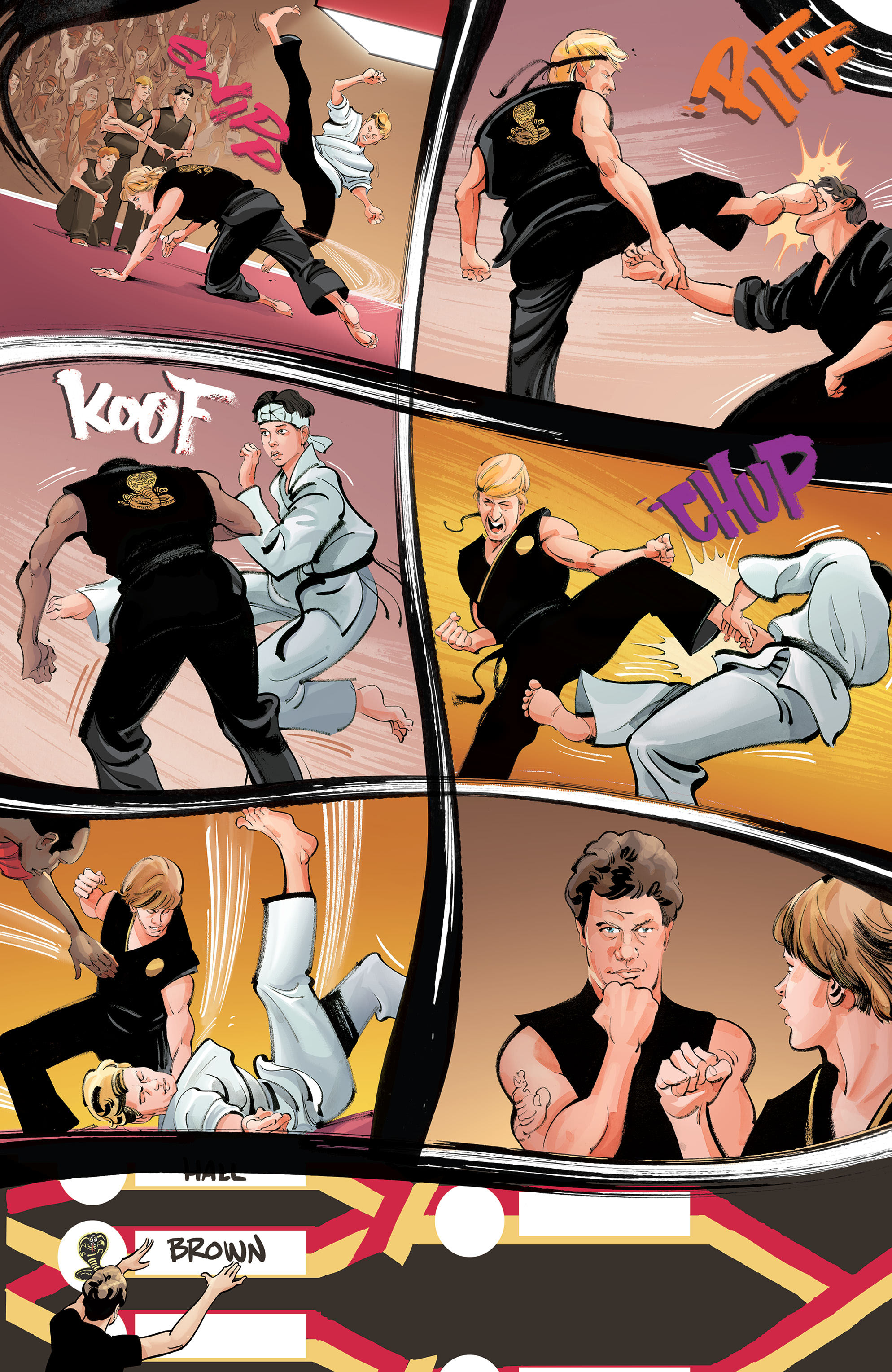 Read online Cobra Kai: The Karate Kid Saga Continues comic -  Issue #4 - 5