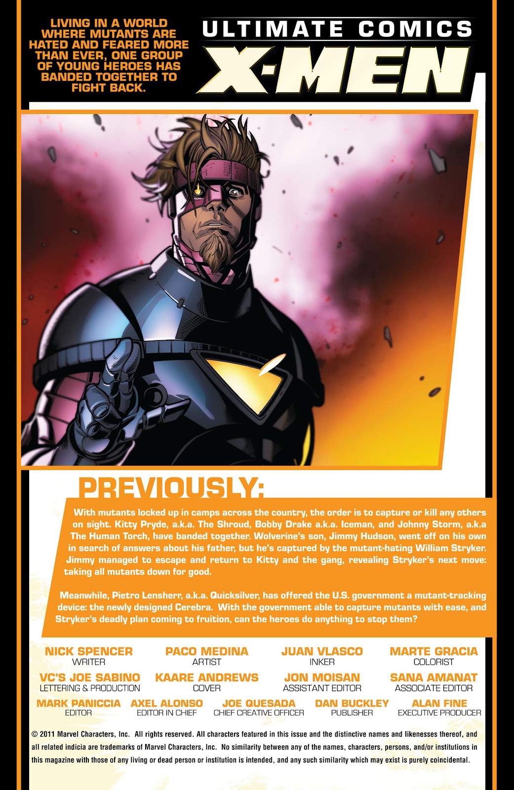 Ultimate Comics X-Men issue 4 - Page 2