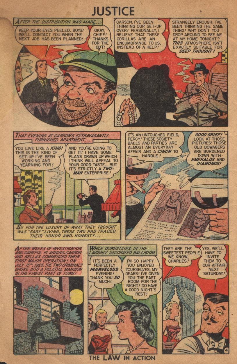 Read online Justice Comics (1948) comic -  Issue #6 - 6