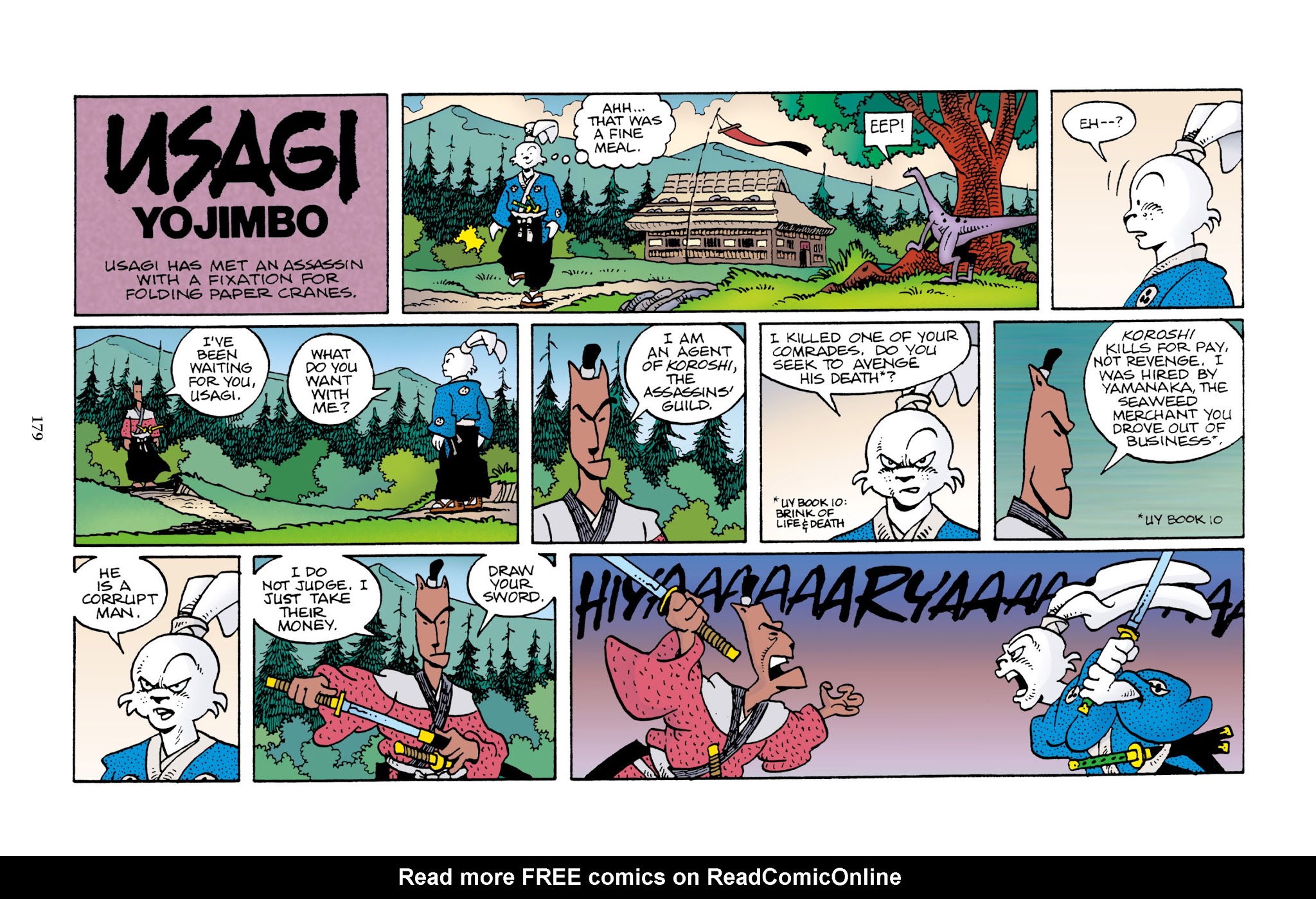 Read online The Usagi Yojimbo Saga comic -  Issue # TPB 3 - 177