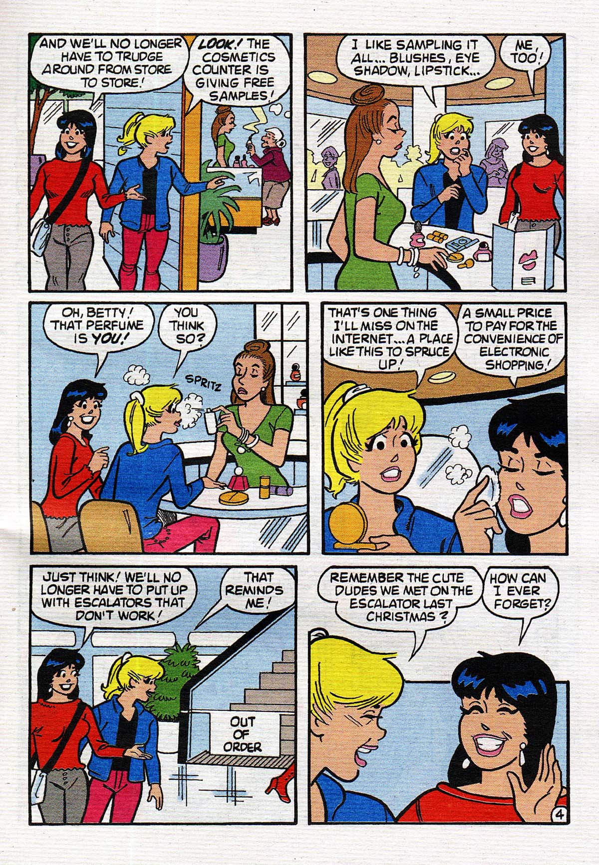 Read online Betty and Veronica Digest Magazine comic -  Issue #151 - 56
