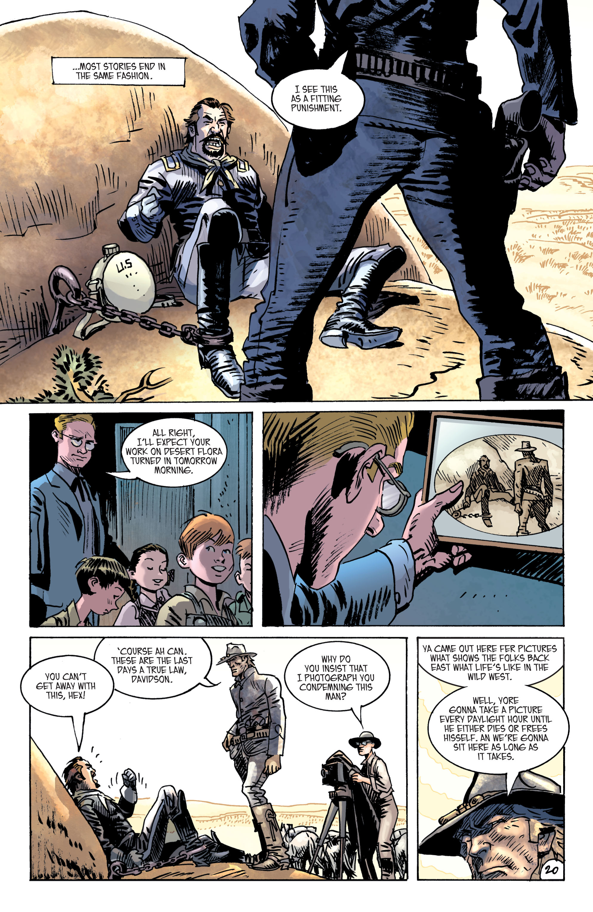 Read online Jonah Hex (2006) comic -  Issue #23 - 20