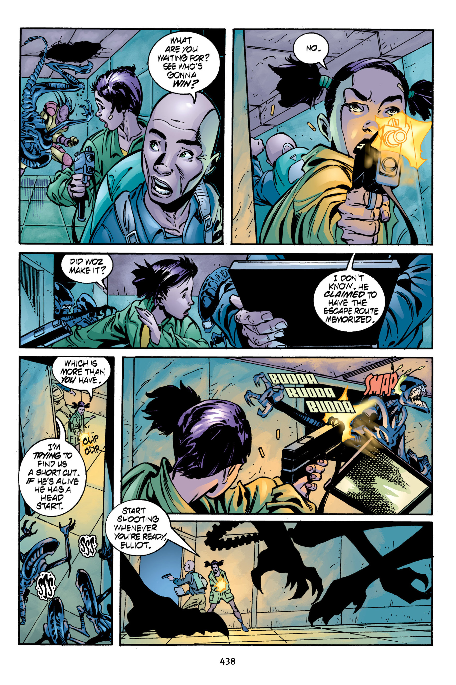 Read online Aliens vs. Predator Omnibus comic -  Issue # _TPB 2 Part 4 - 100