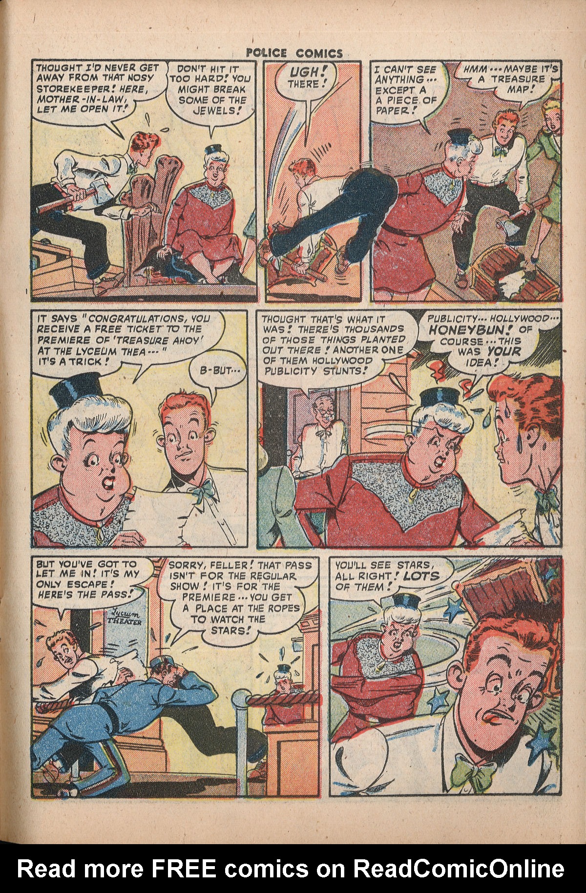Read online Police Comics comic -  Issue #80 - 25