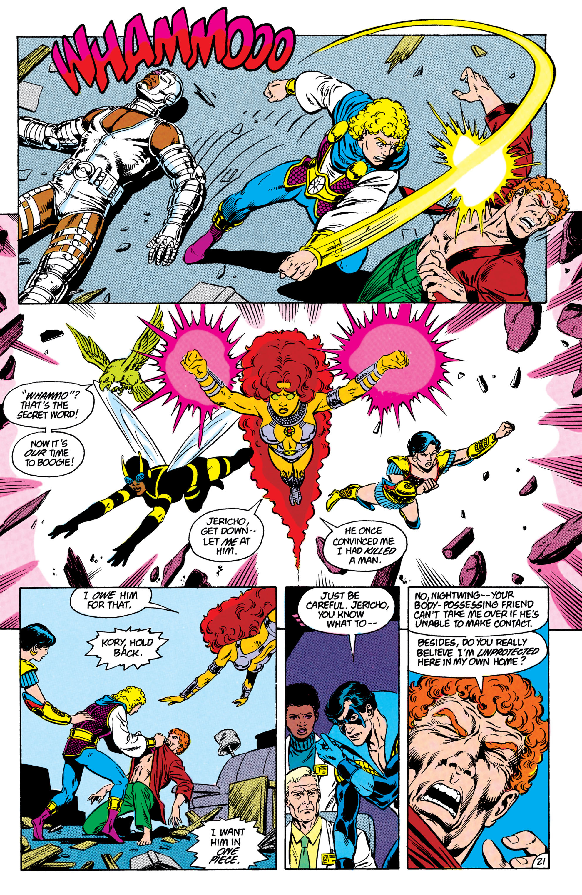 Read online The New Titans (1988) comic -  Issue #59 - 22