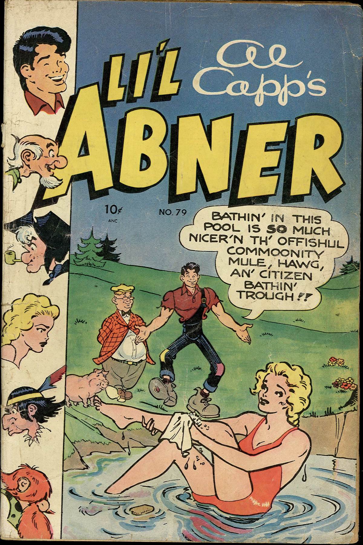 Read online Li'l Abner Comics comic -  Issue #79 - 1