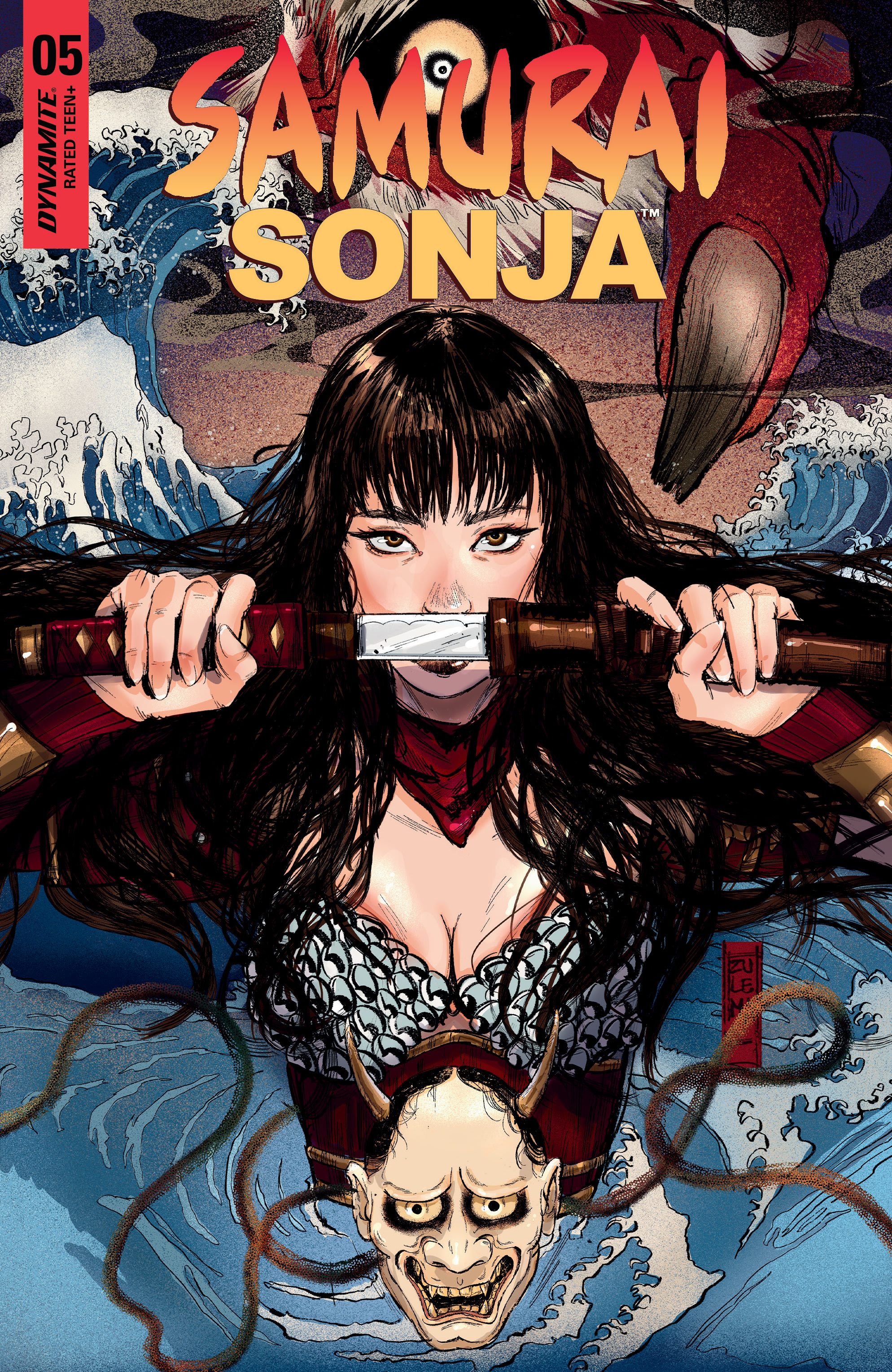 Read online Samurai Sonja comic -  Issue #5 - 4