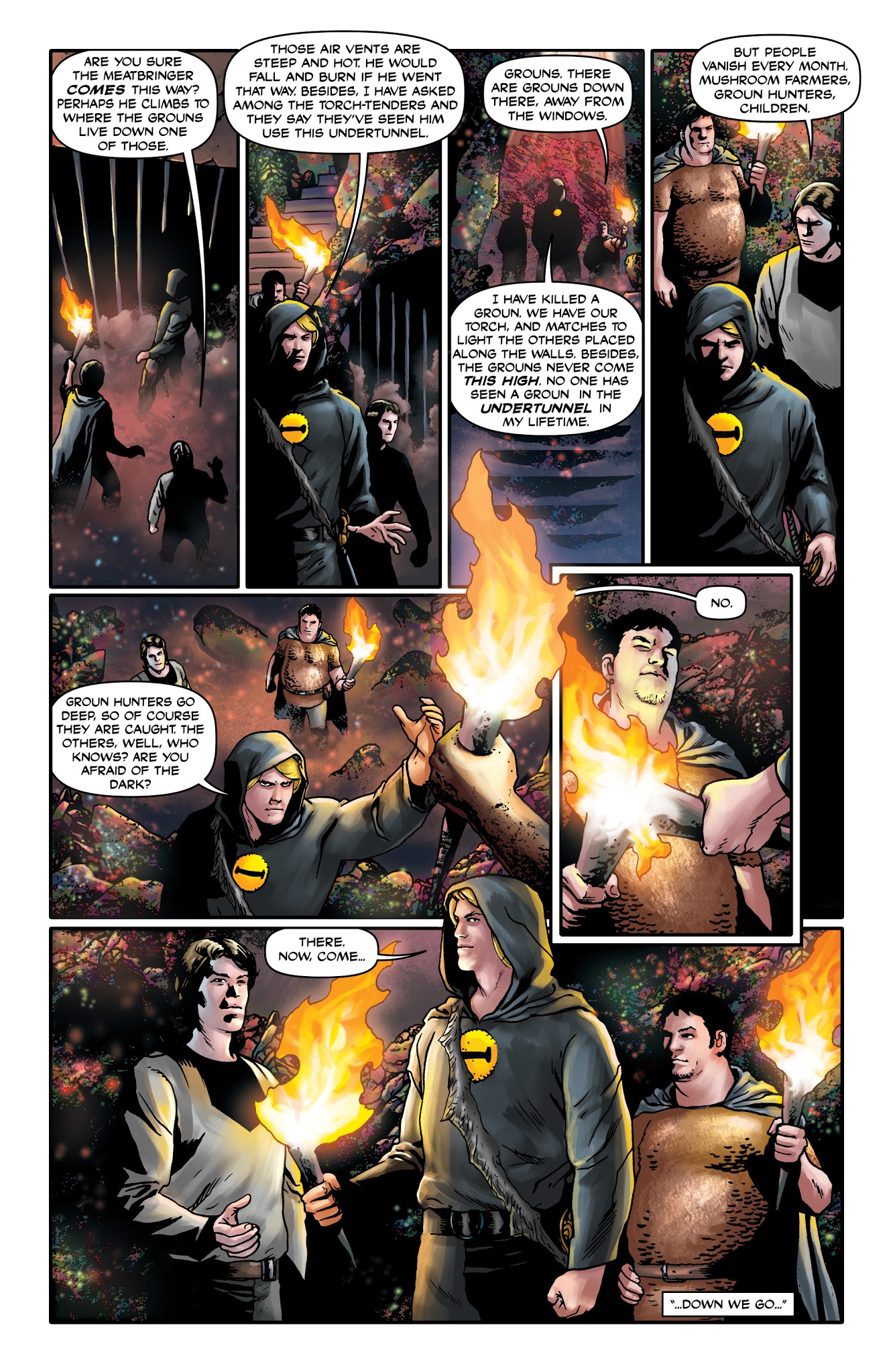 Read online In the House of the Worm comic -  Issue #2 - 4