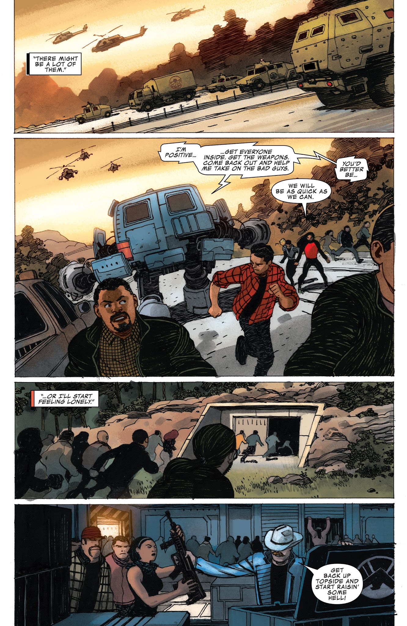 Read online Occupy Avengers comic -  Issue #9 - 16