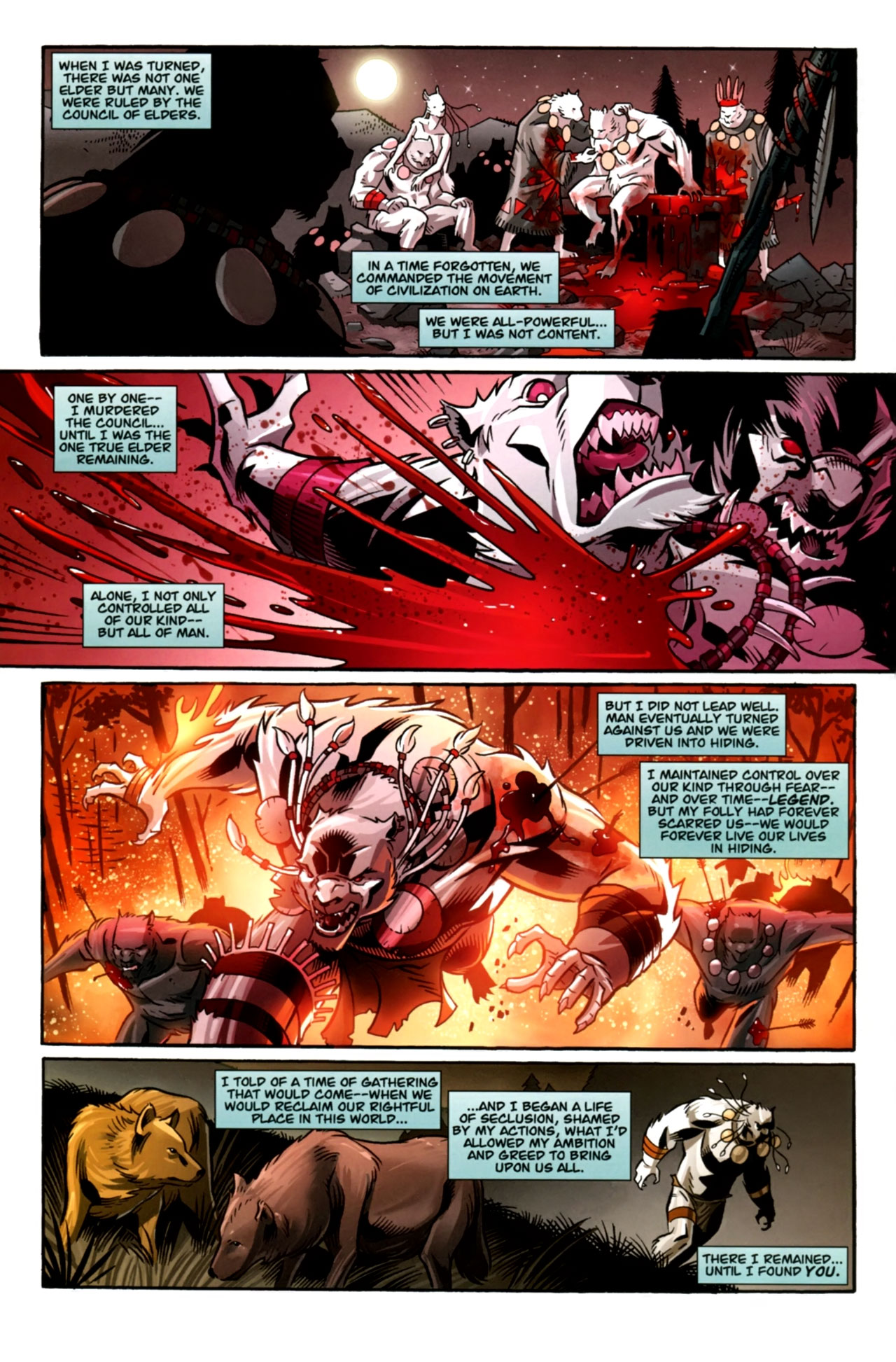 Read online The Astounding Wolf-Man comic -  Issue #25 - 10