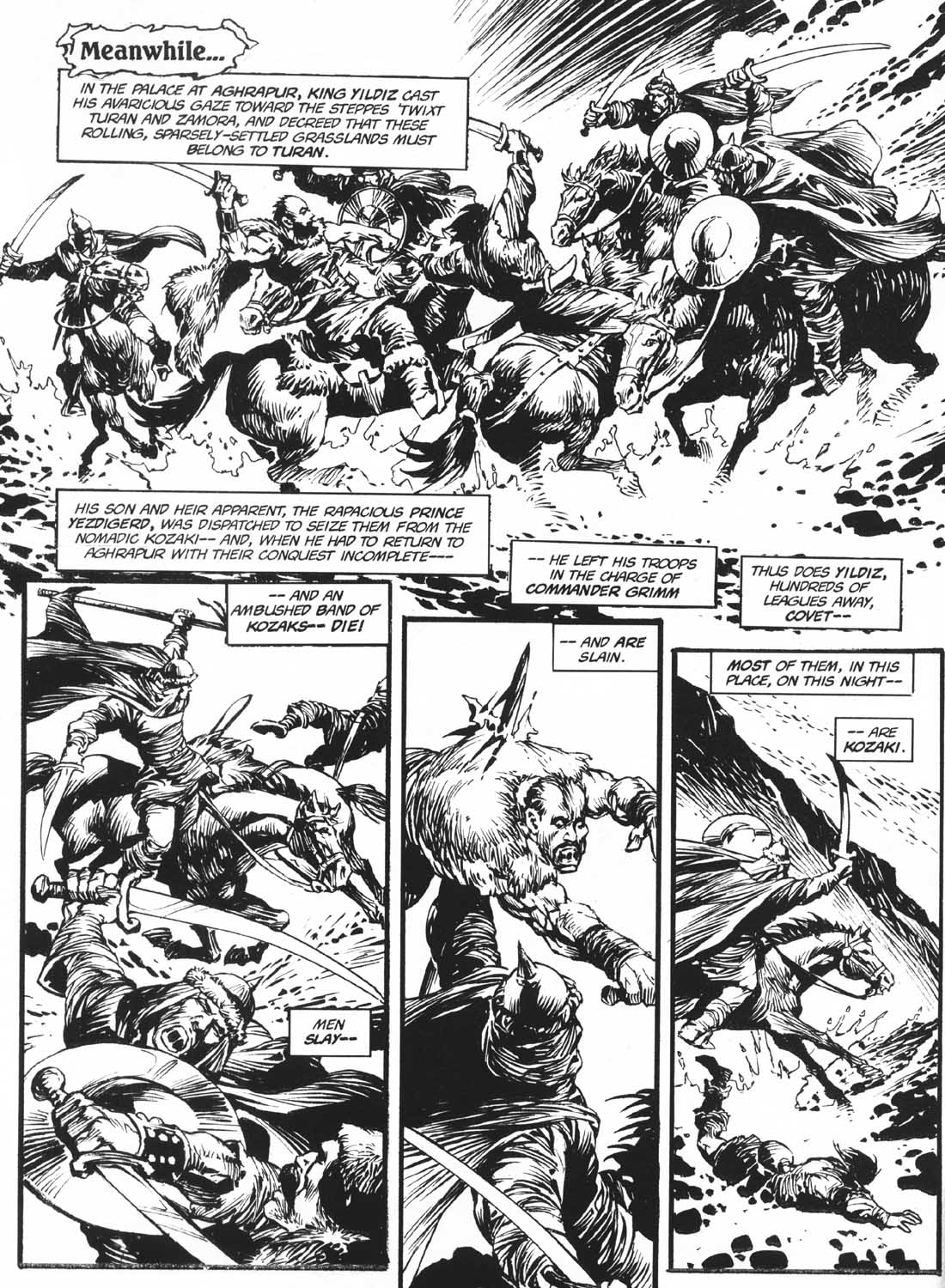 Read online The Savage Sword Of Conan comic -  Issue #232 - 7
