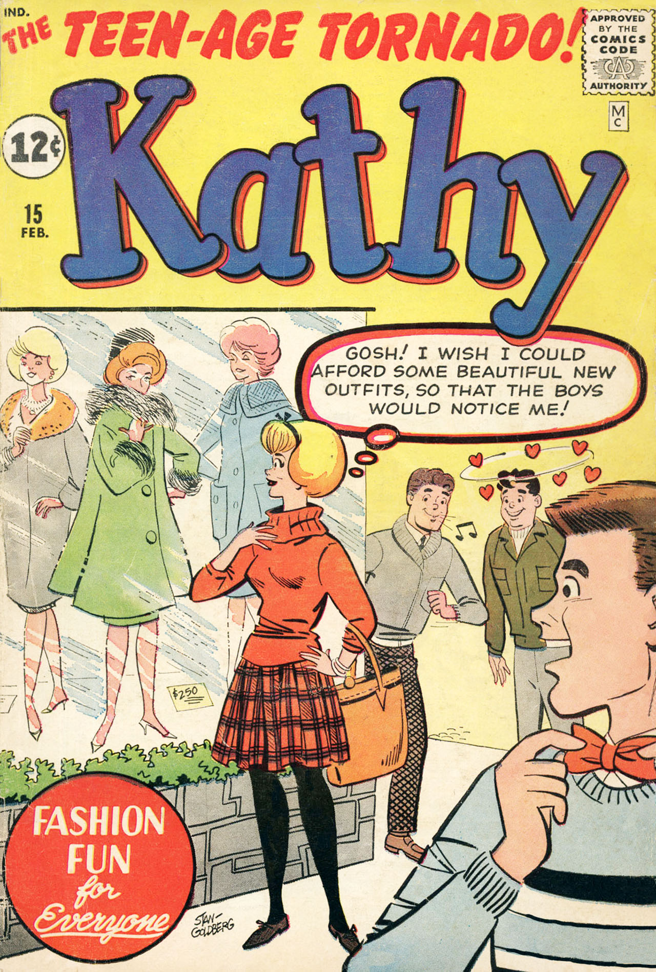 Read online Kathy (1959) comic -  Issue #15 - 1
