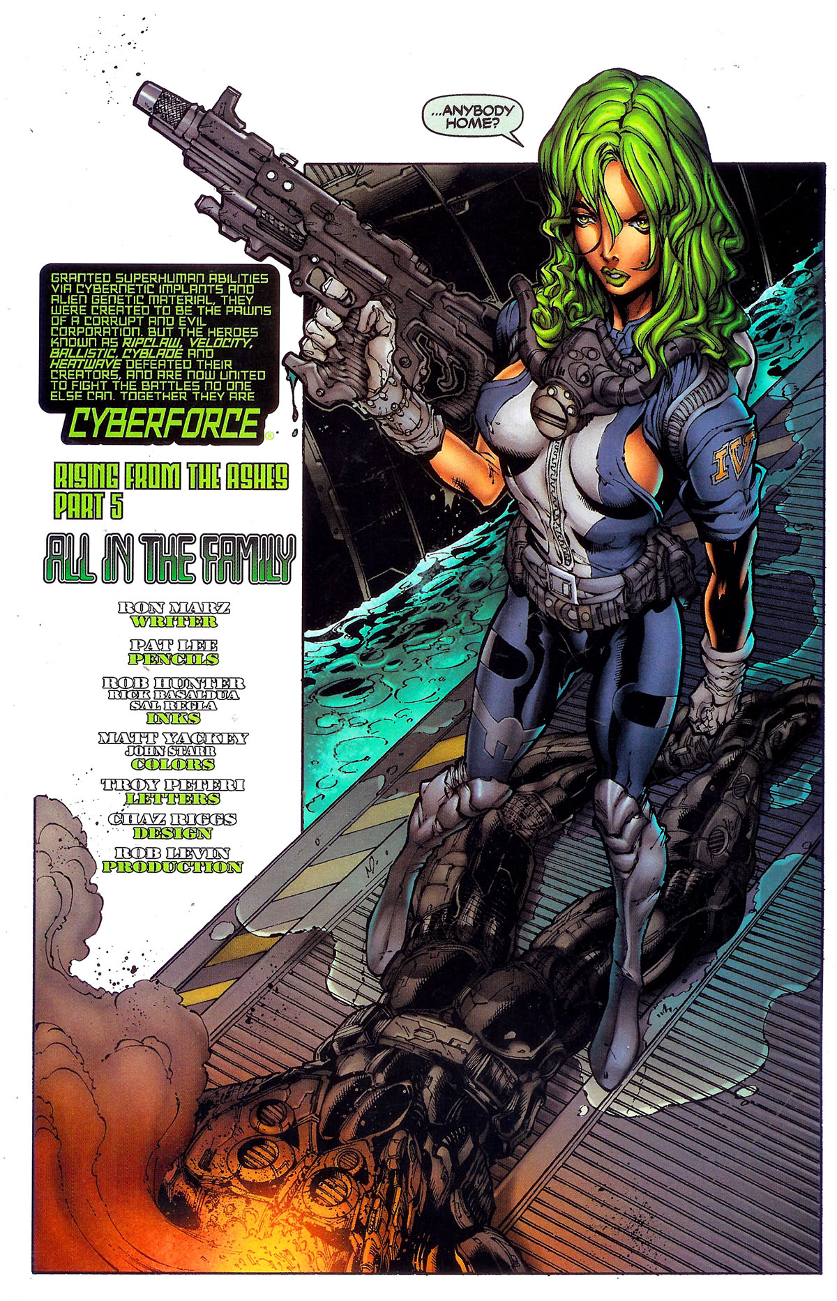 Read online Cyberforce (2006) comic -  Issue #5 - 5