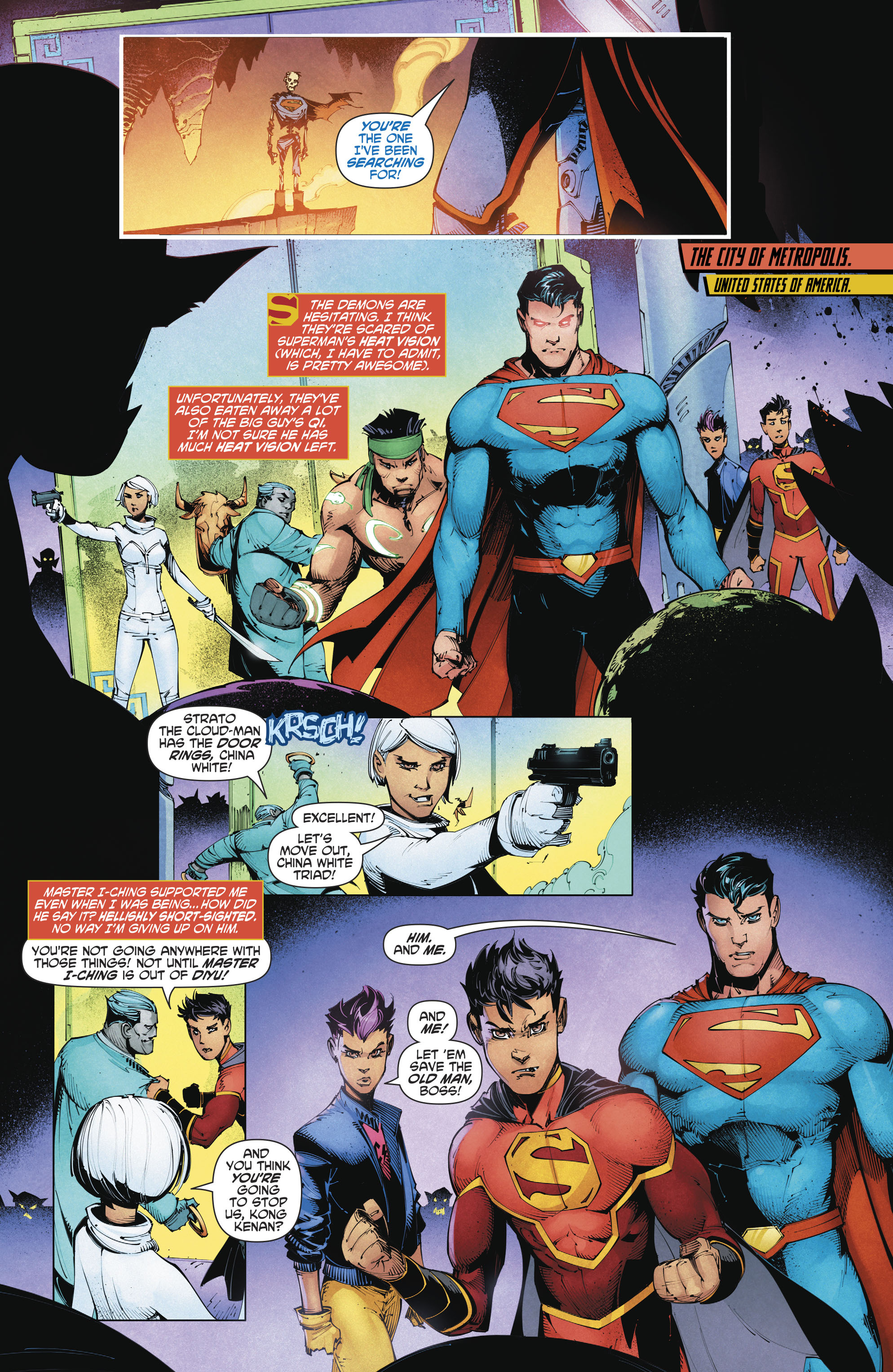 Read online New Super-Man comic -  Issue #10 - 12