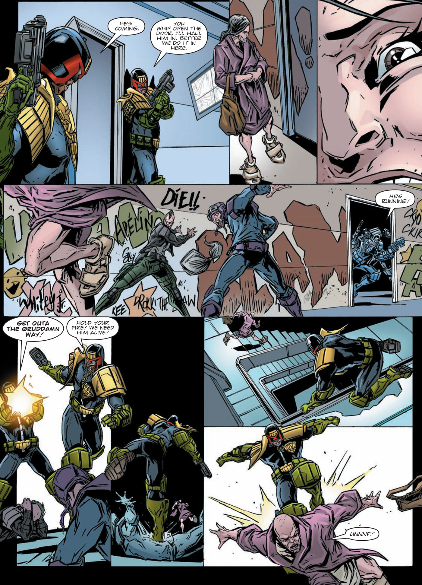 Read online Judge Dredd: Day of Chaos: Fallout comic -  Issue # TPB (Part 3) - 18