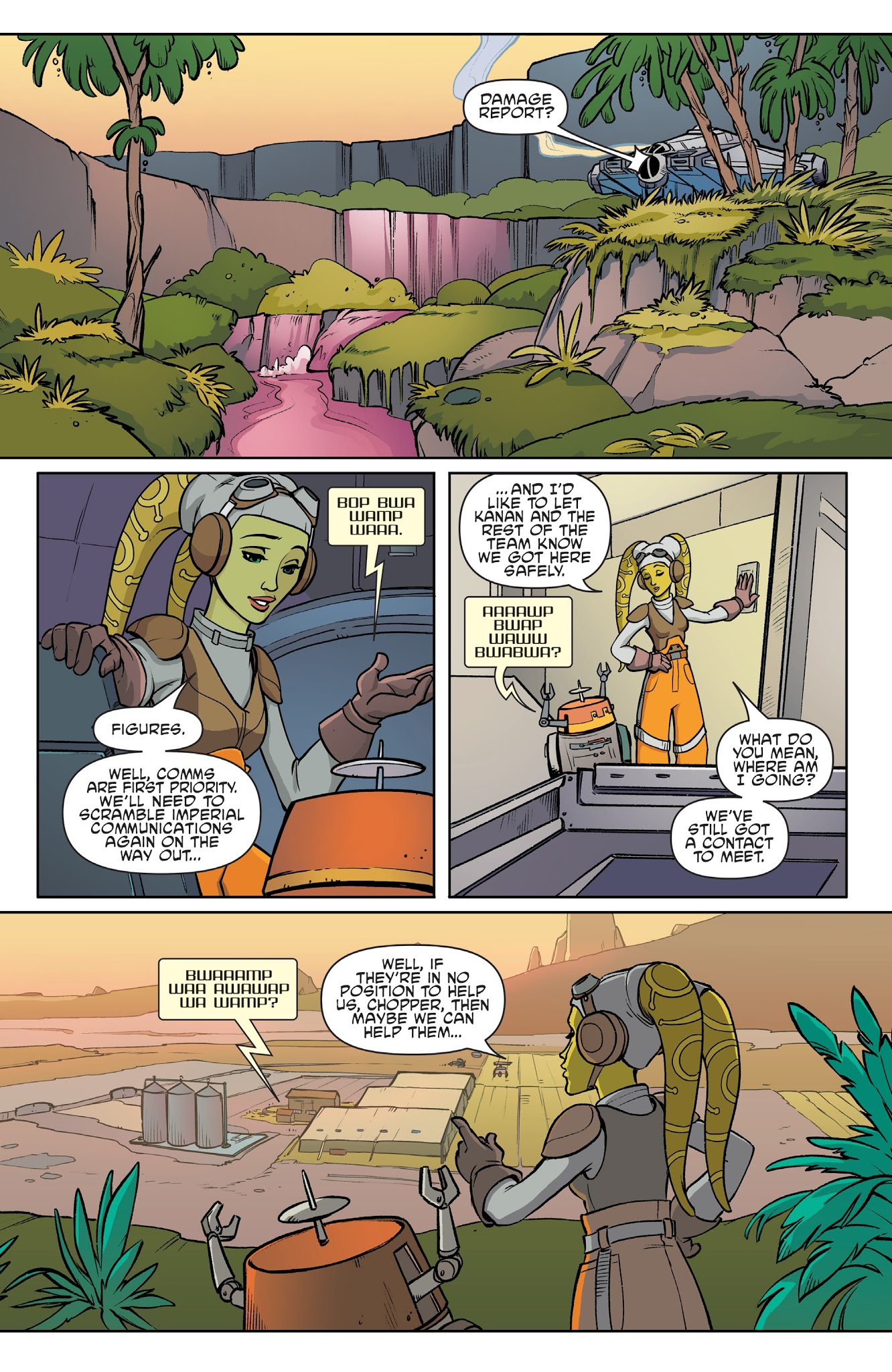 Read online Star Wars Forces of Destiny-Hera comic -  Issue # Full - 6