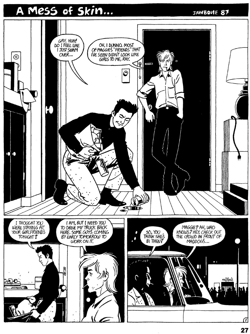 Read online Love and Rockets (1982) comic -  Issue #24 - 29