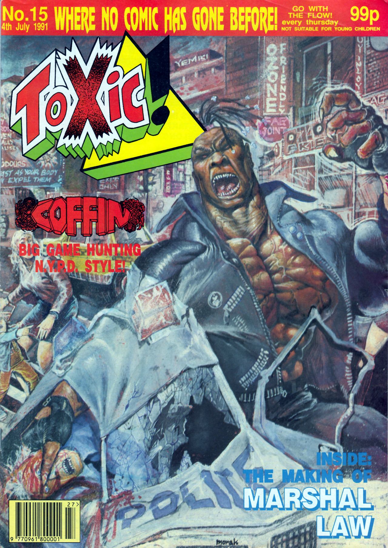 Read online Toxic! comic -  Issue #15 - 1