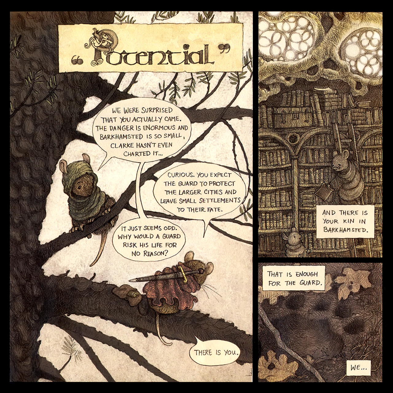 Read online Mouse Guard: Legends of the Guard comic -  Issue #2 - 5