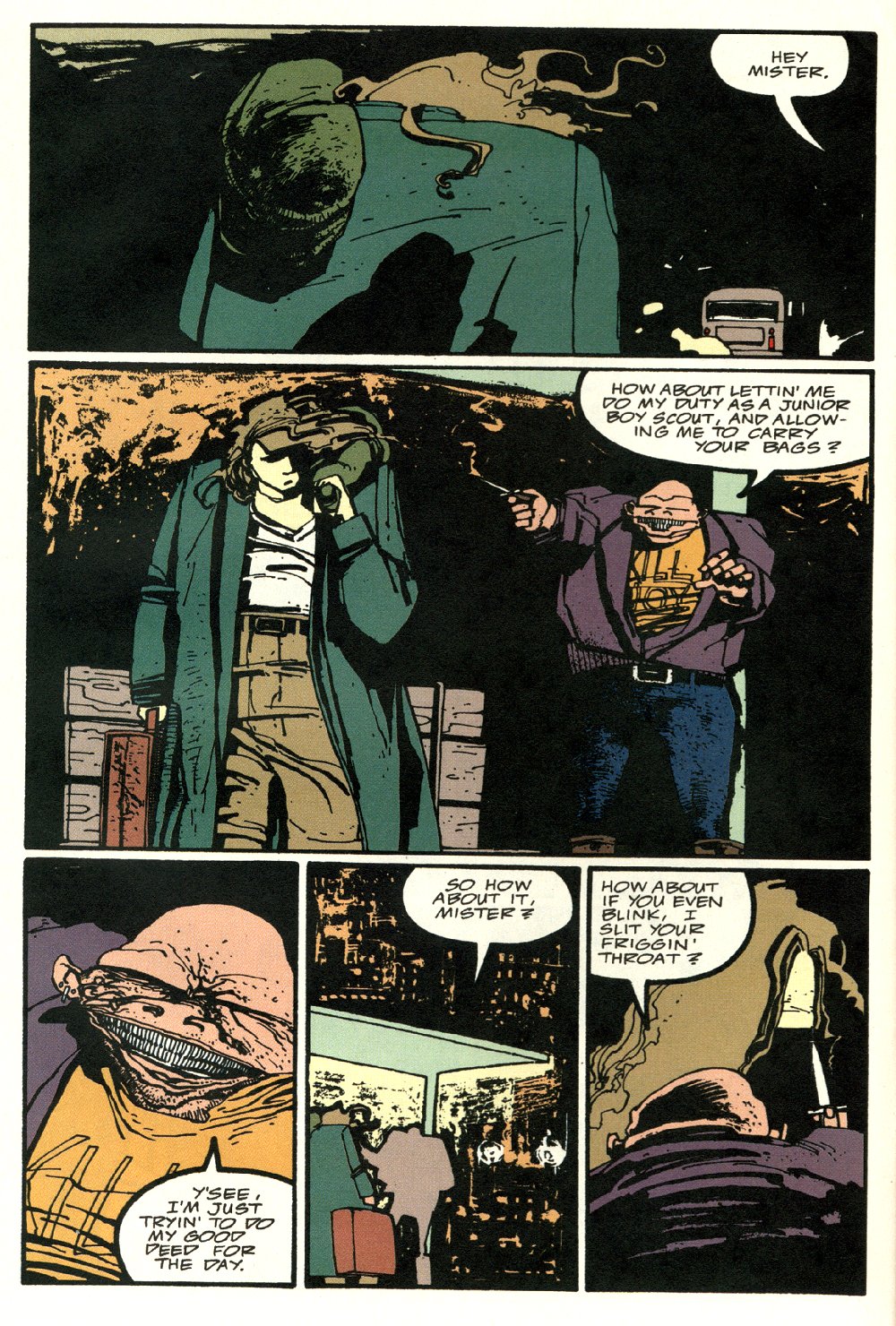 Read online Ted McKeever's Metropol comic -  Issue #2 - 10