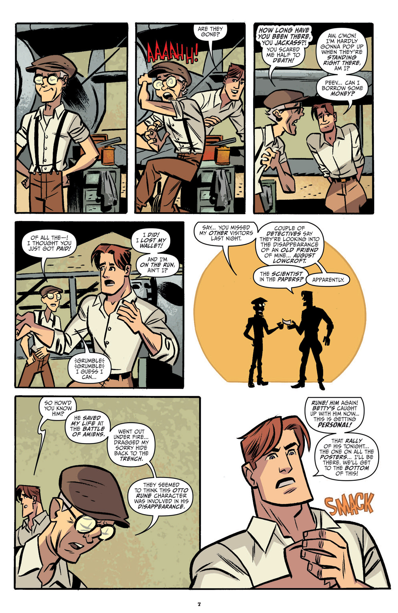 Read online The Rocketeer: Hollywood Horror comic -  Issue #2 - 10