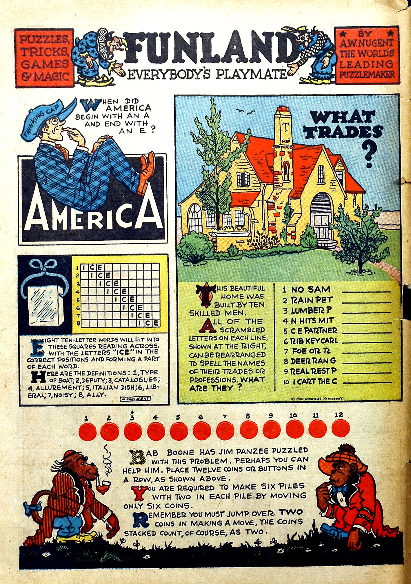 Read online Famous Funnies comic -  Issue #78 - 64