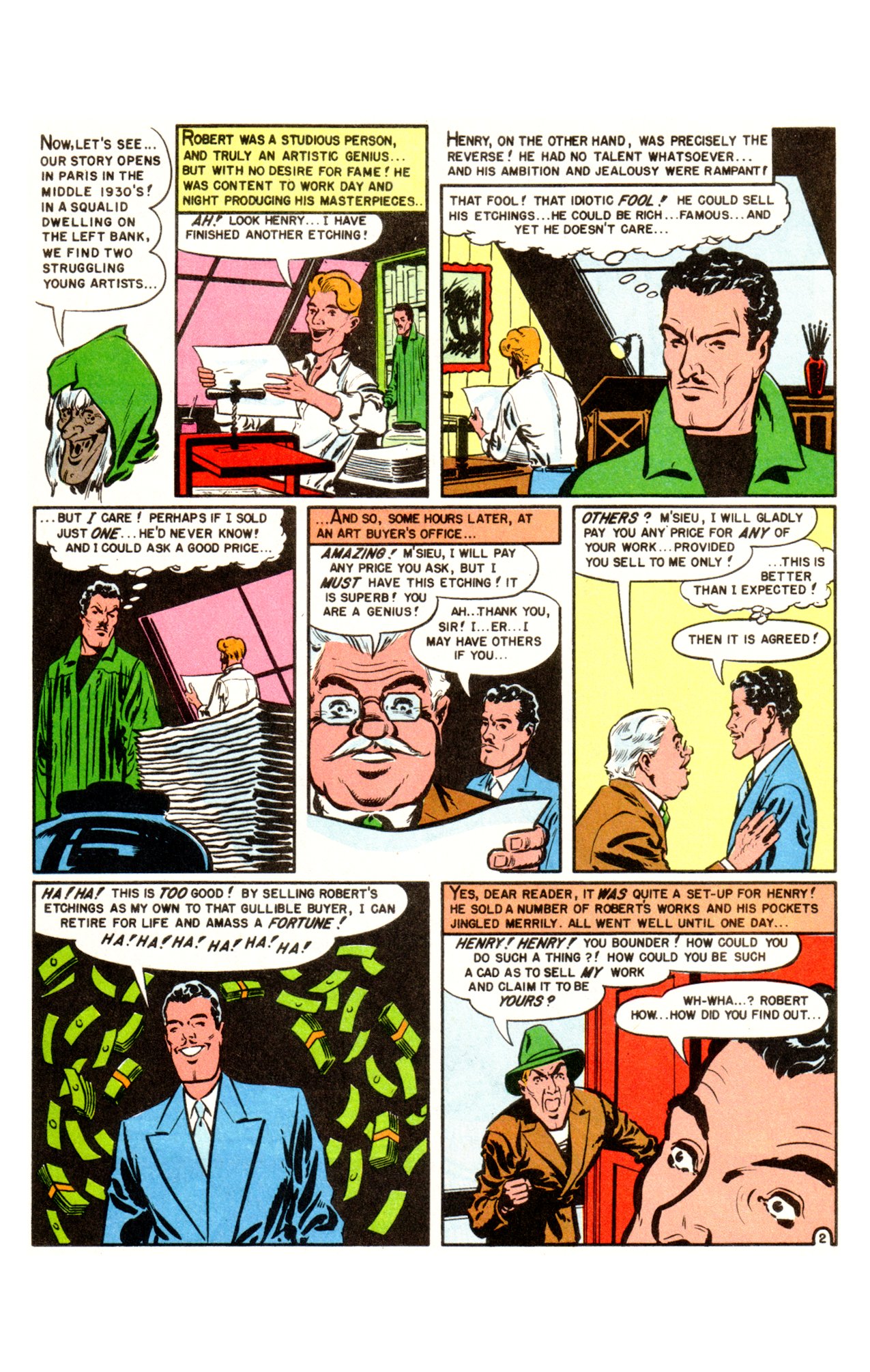 Read online The Vault of Horror (1950) comic -  Issue #12 - 5