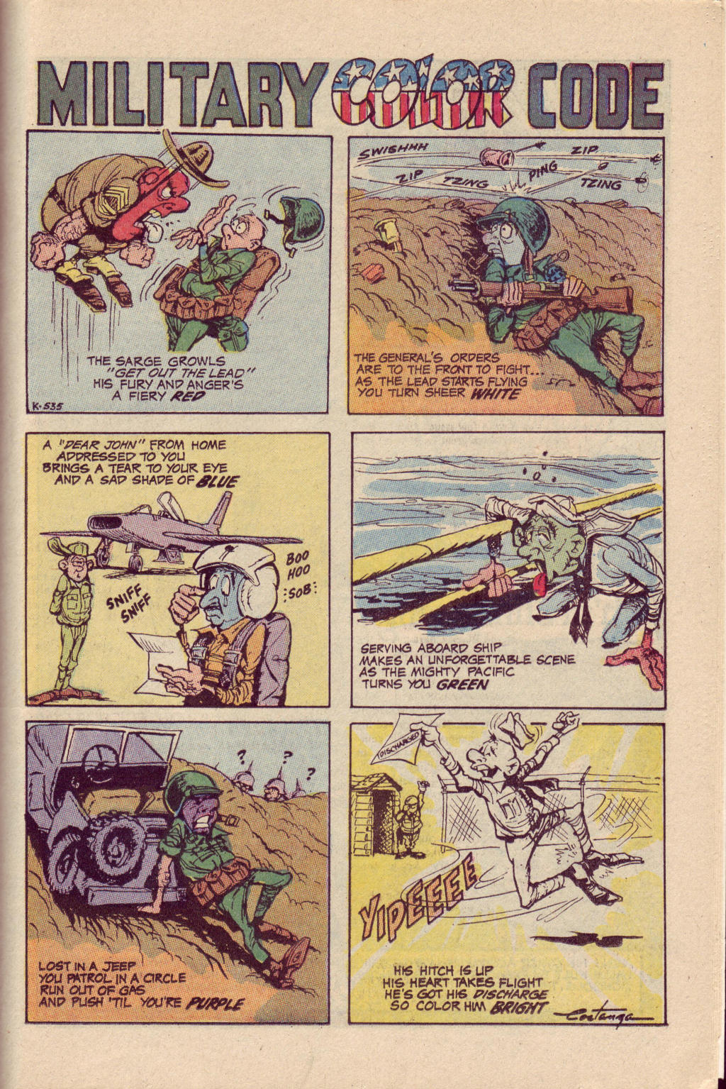 Read online Our Army at War (1952) comic -  Issue #231 - 23