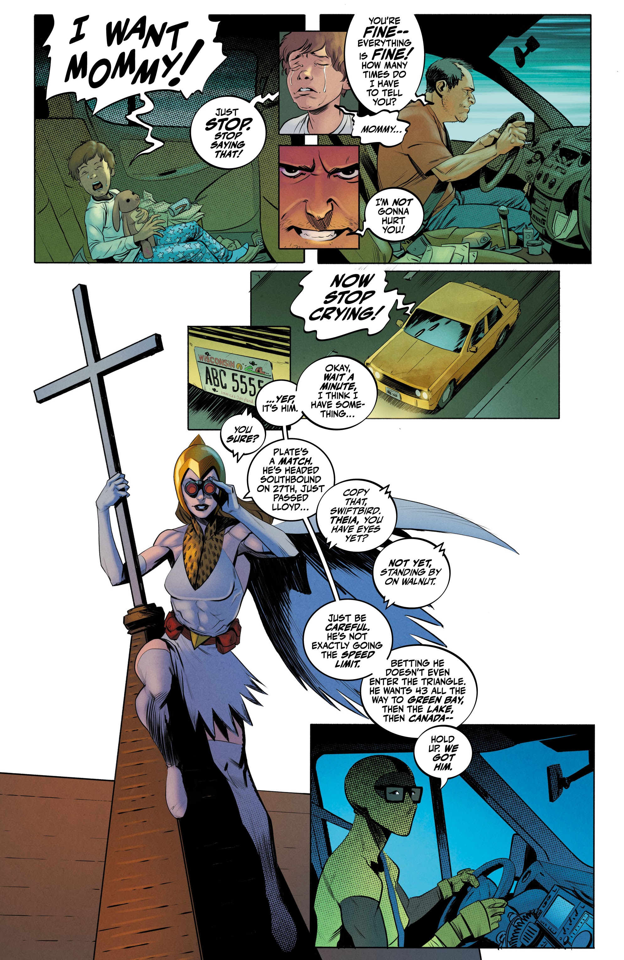 Read online The Blue Flame comic -  Issue #6 - 3