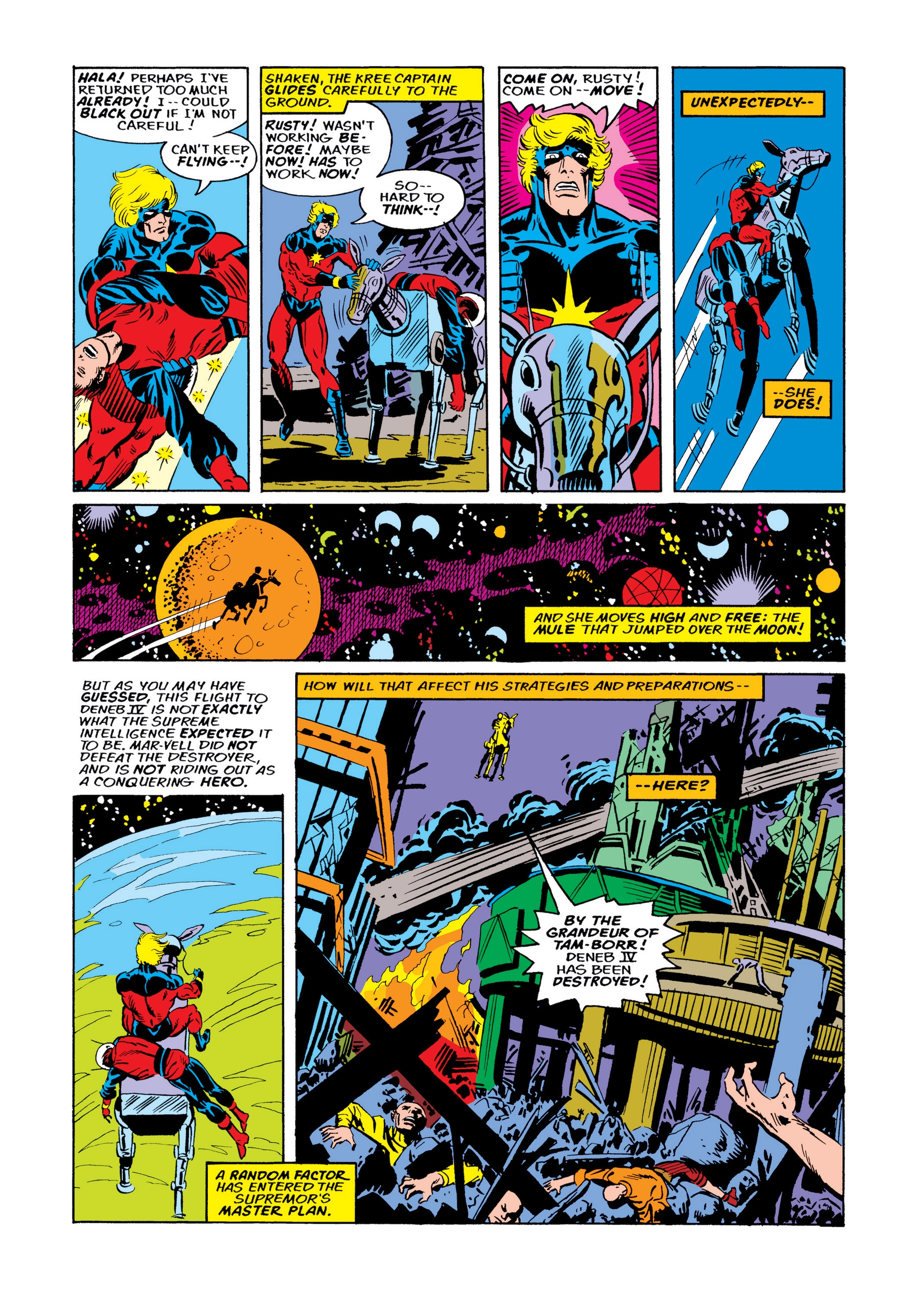 Read online Marvel Masterworks: Captain Marvel comic -  Issue # TPB 4 (Part 2) - 88