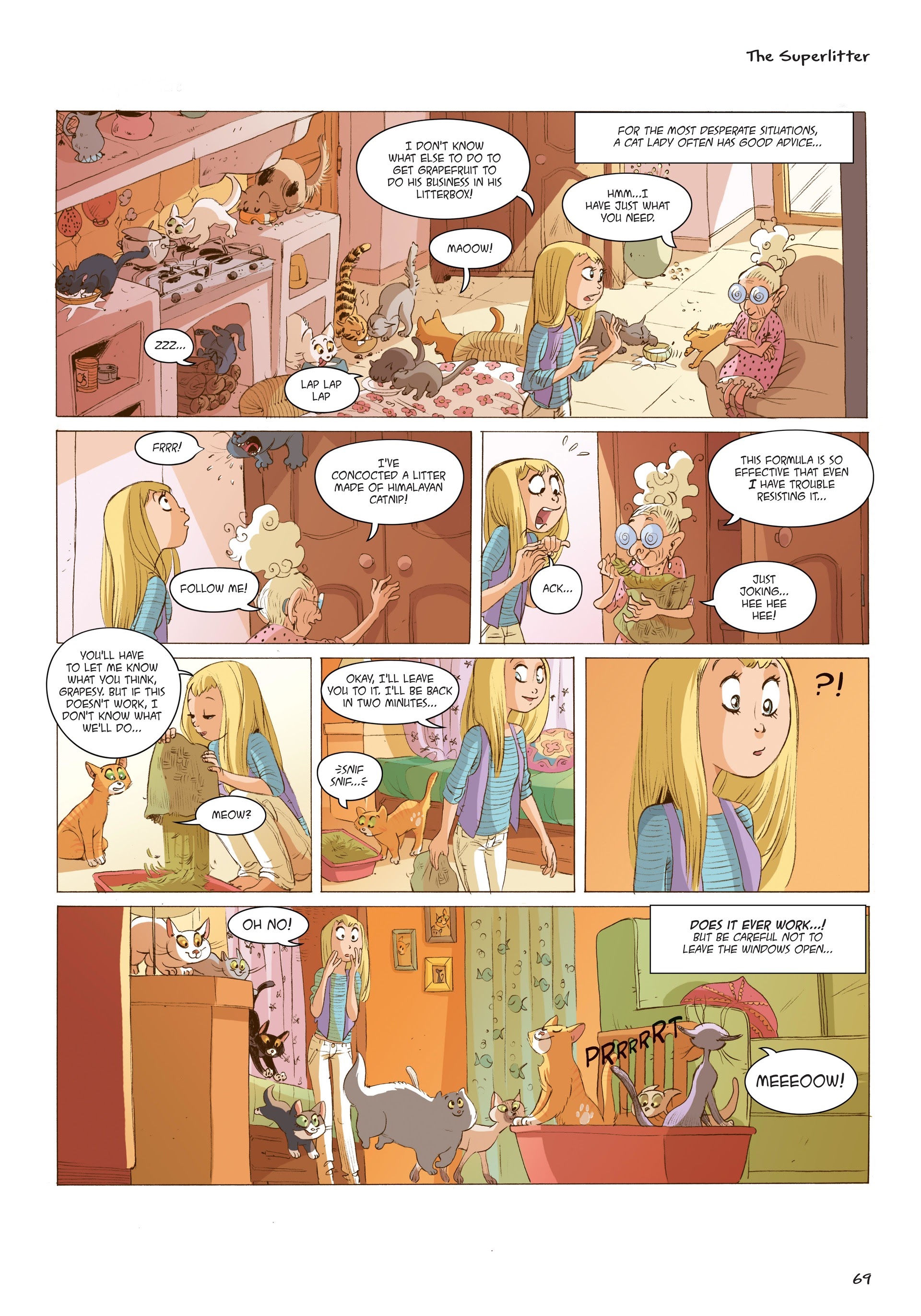 Read online Cats! Girlfriends and Catfriends comic -  Issue # TPB - 70