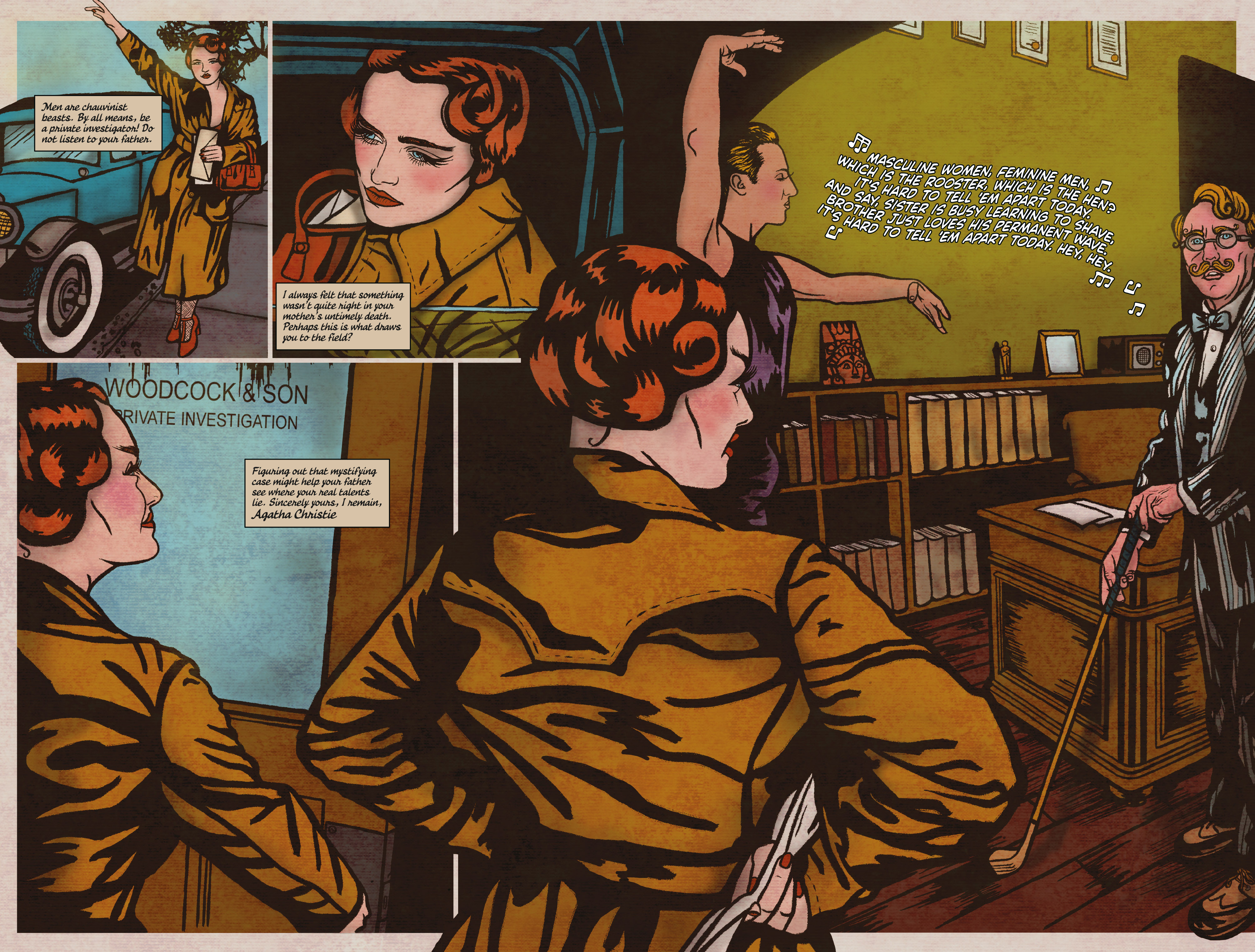 Read online Minky Woodcock: The Girl who Handcuffed Houdini comic -  Issue #4 - 23