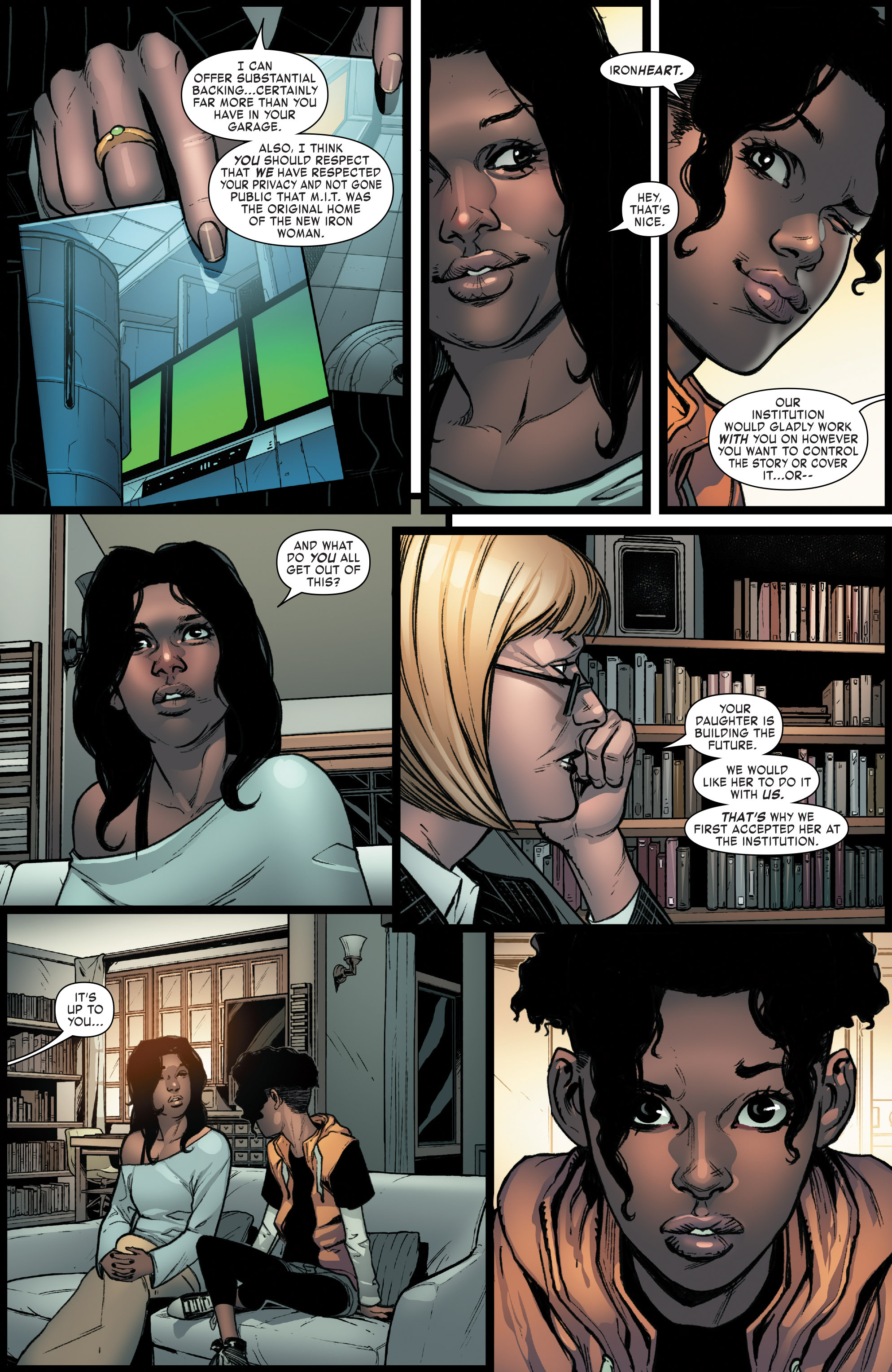 Read online Invincible Iron Man (2016) comic -  Issue #6 - 15