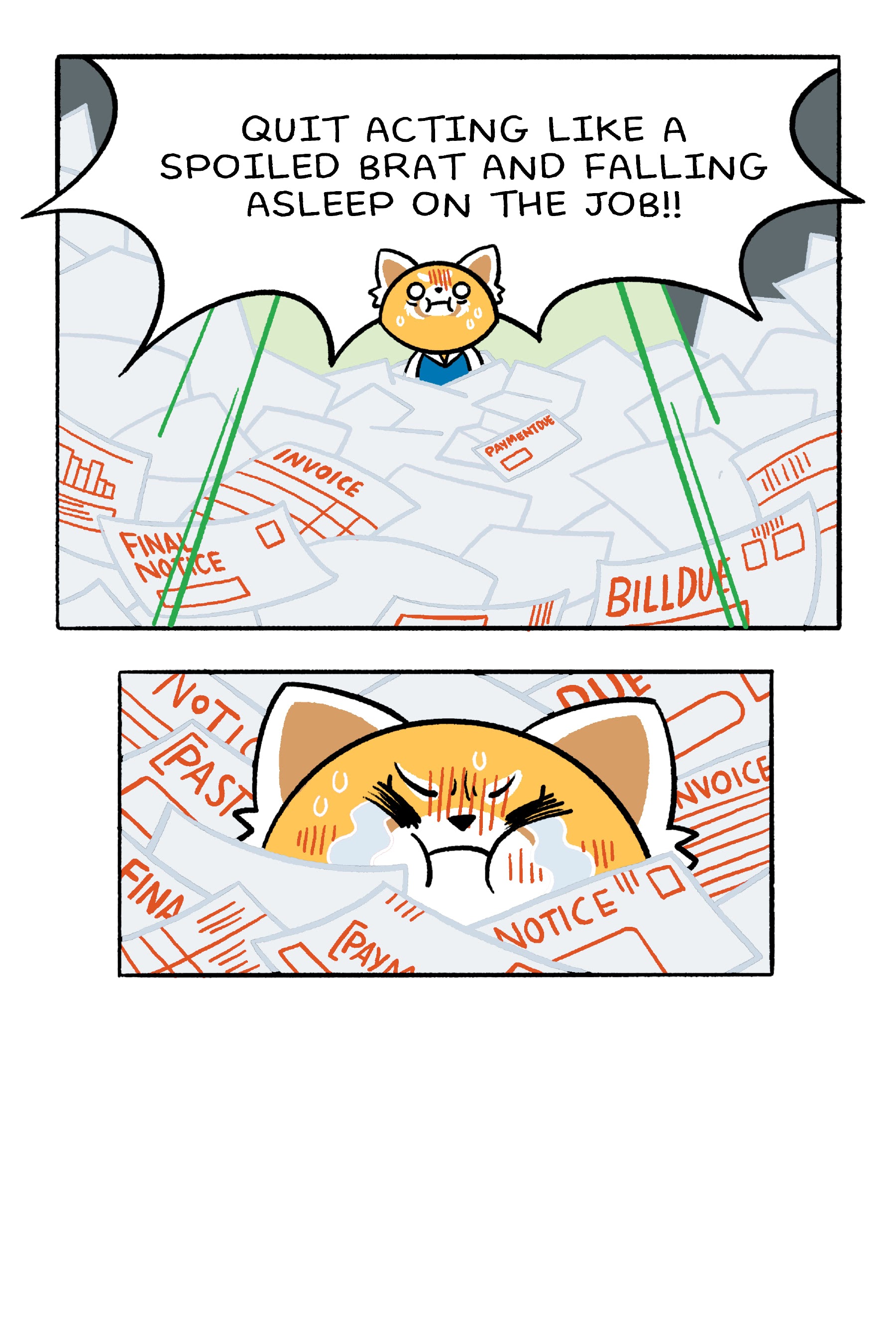 Read online Aggretsuko: Down the Rabbit Hole comic -  Issue # TPB - 67
