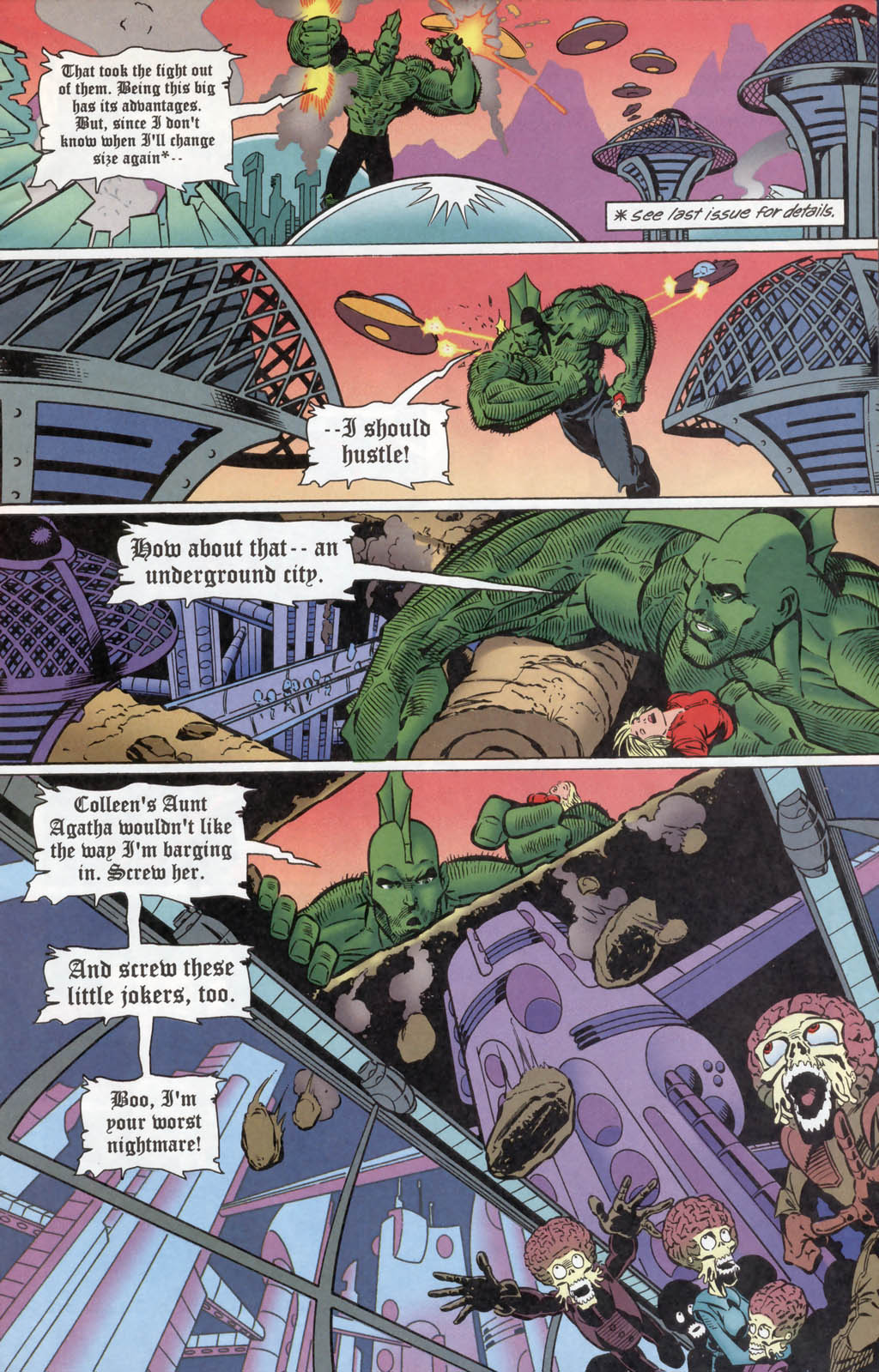 Read online Mars Attacks The Savage Dragon comic -  Issue #3 - 6