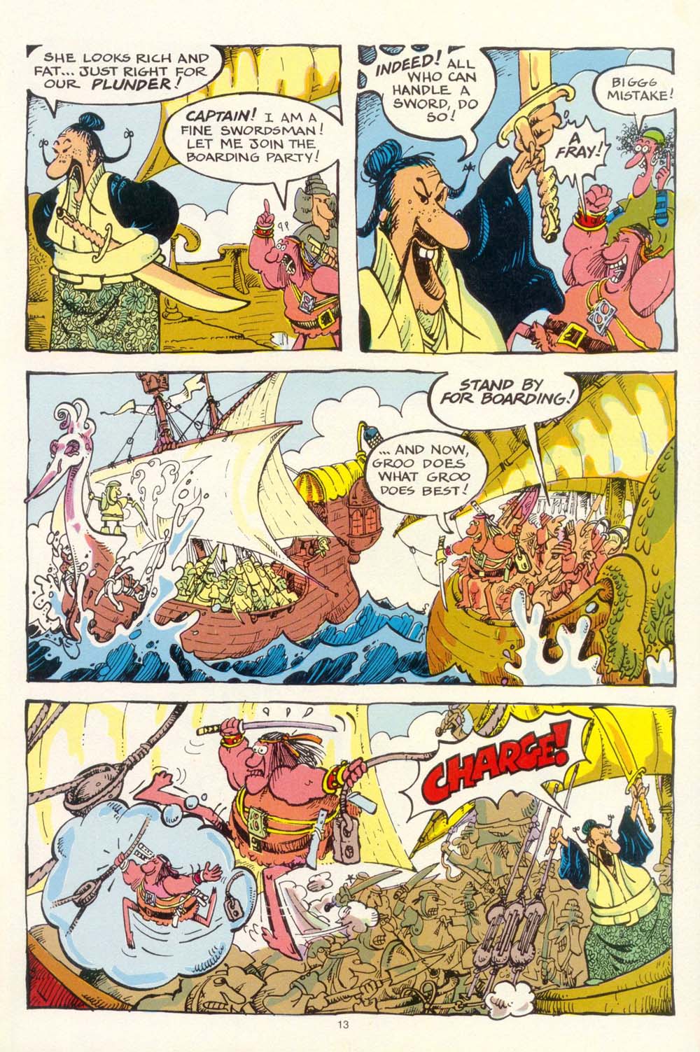 Read online Groo the Wanderer comic -  Issue #5 - 14