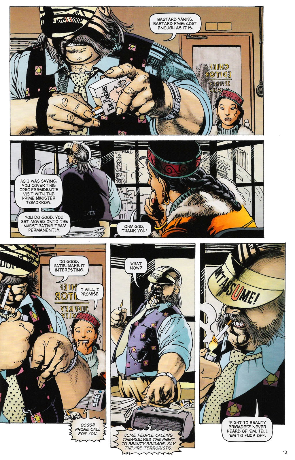 Read online Smoke comic -  Issue #1 - 15