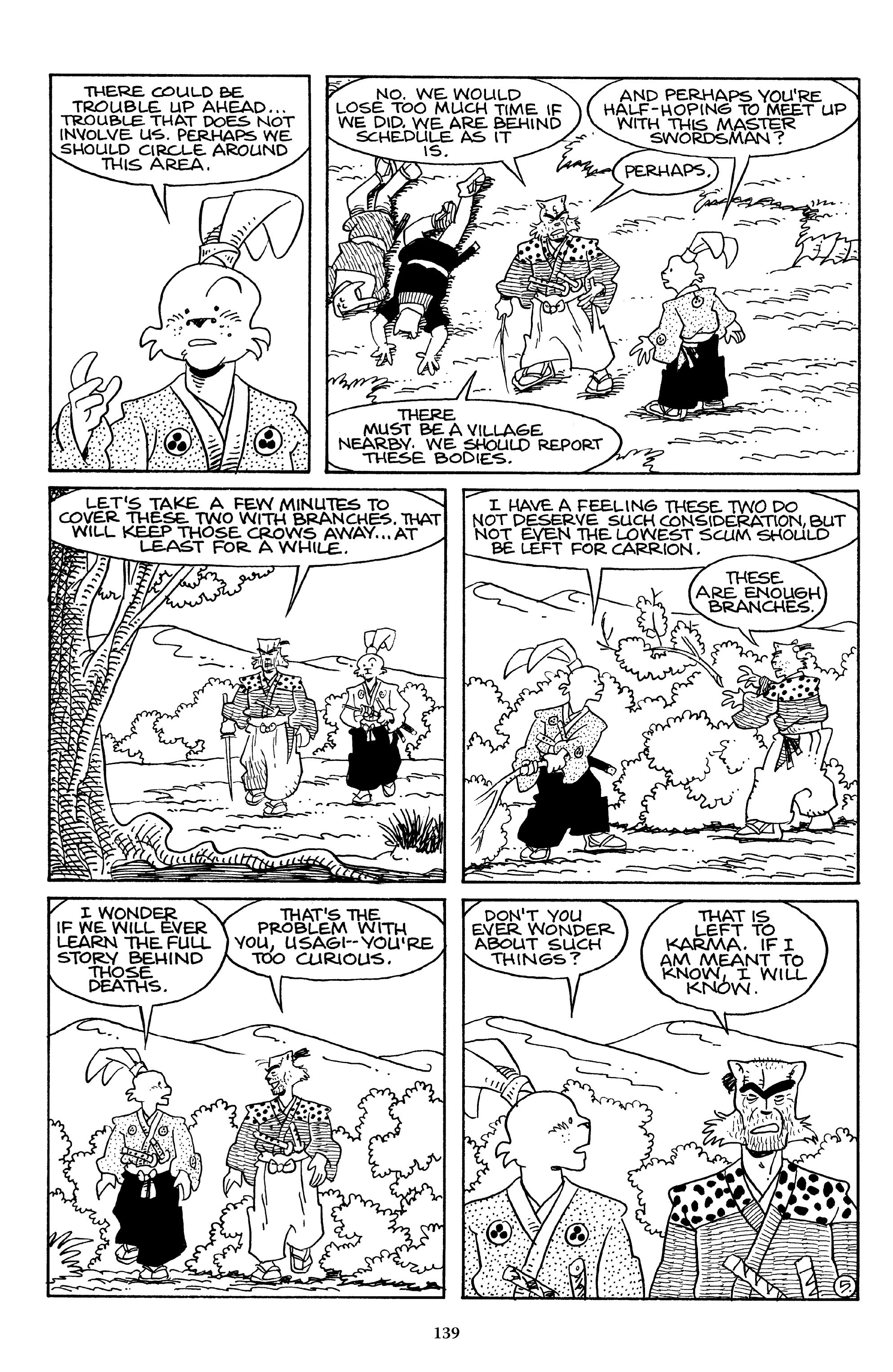 Read online The Usagi Yojimbo Saga comic -  Issue # TPB 4 - 138